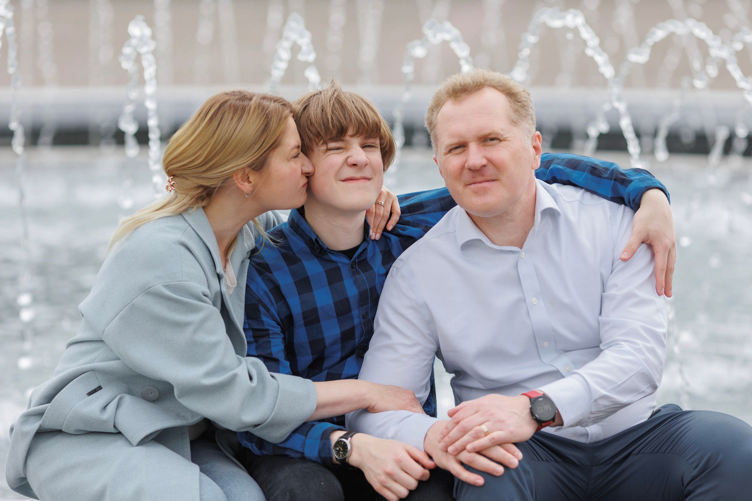 Большая семья вместе. Семейный и детский фотограф в Вильнюсе Светлана Наумова