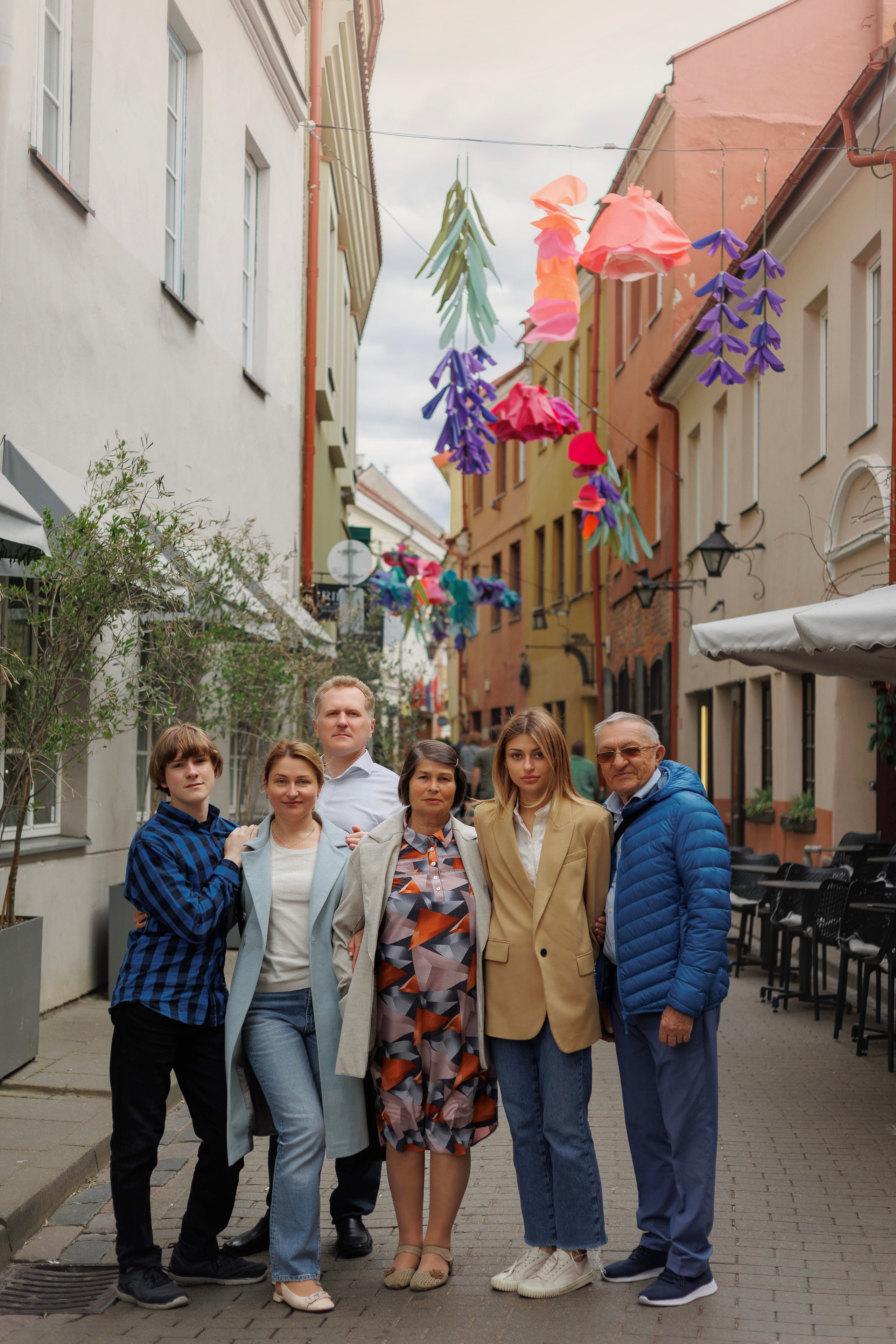 Большая семья вместе. Семейный и детский фотограф в Вильнюсе Светлана Наумова
