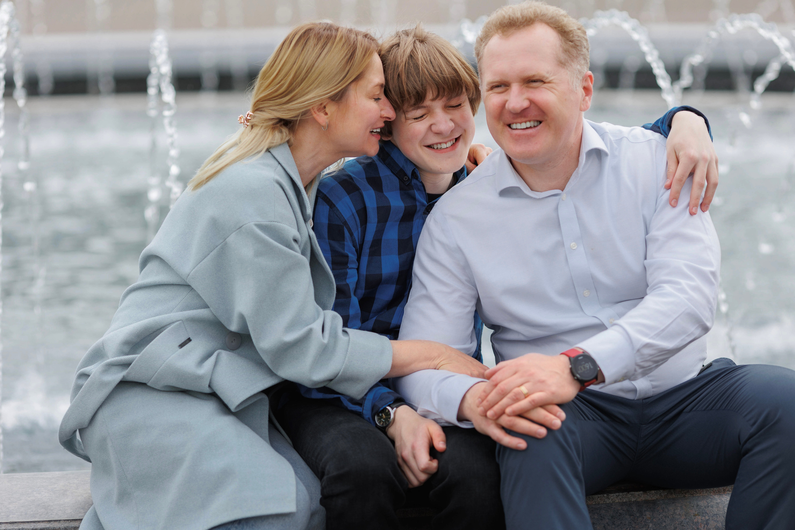 Большая семья вместе. Семейный и детский фотограф в Вильнюсе Светлана Наумова