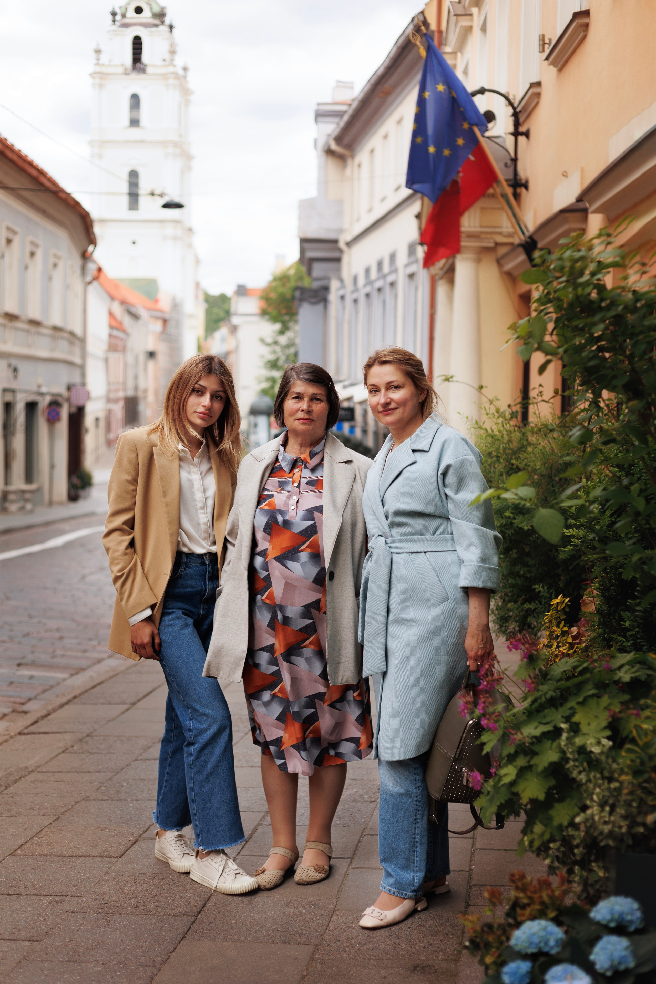 Большая семья вместе. Семейный и детский фотограф в Вильнюсе Светлана Наумова