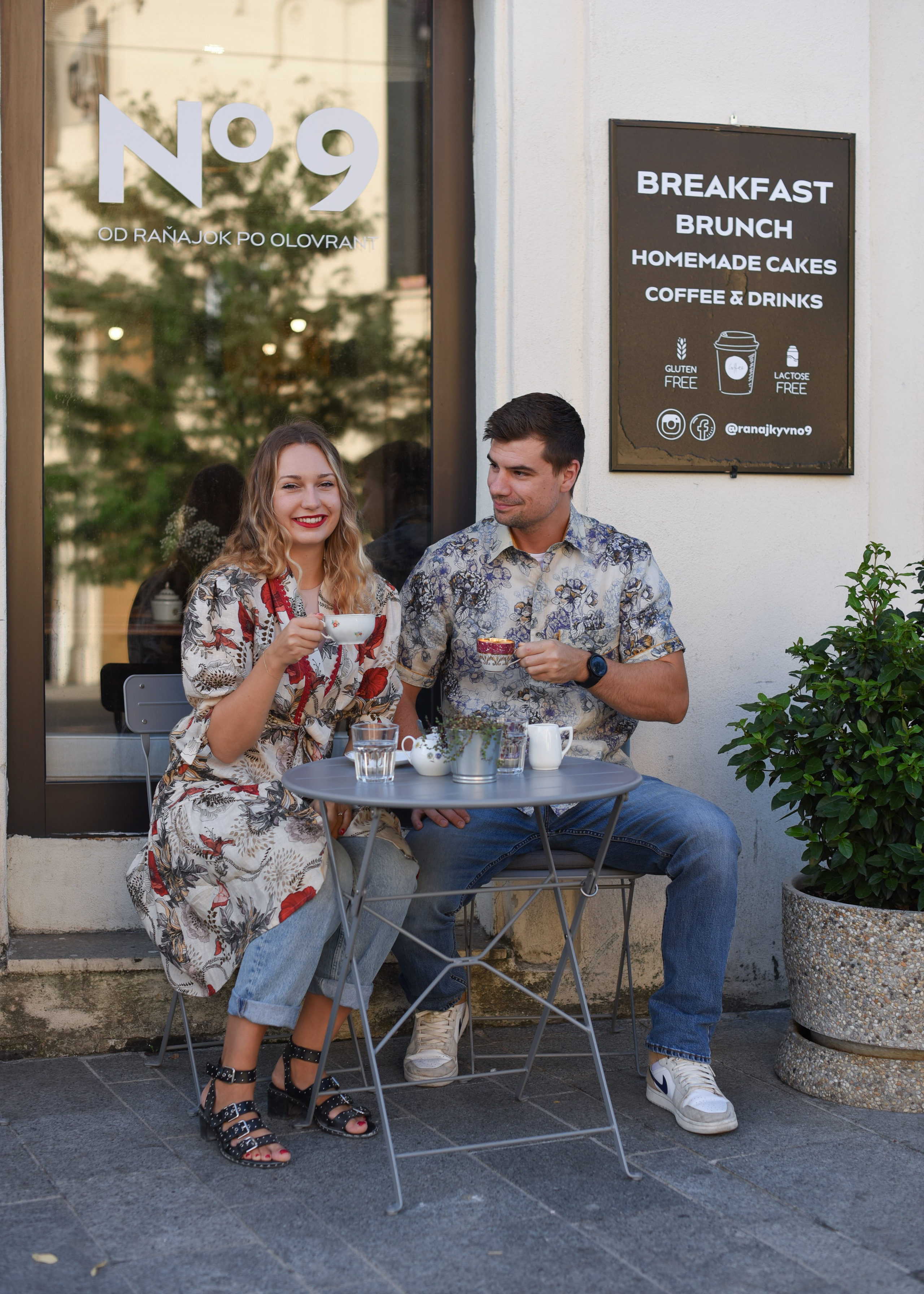 Phillip & Michaela in Bratislava. Photo Vienna and Bratislava