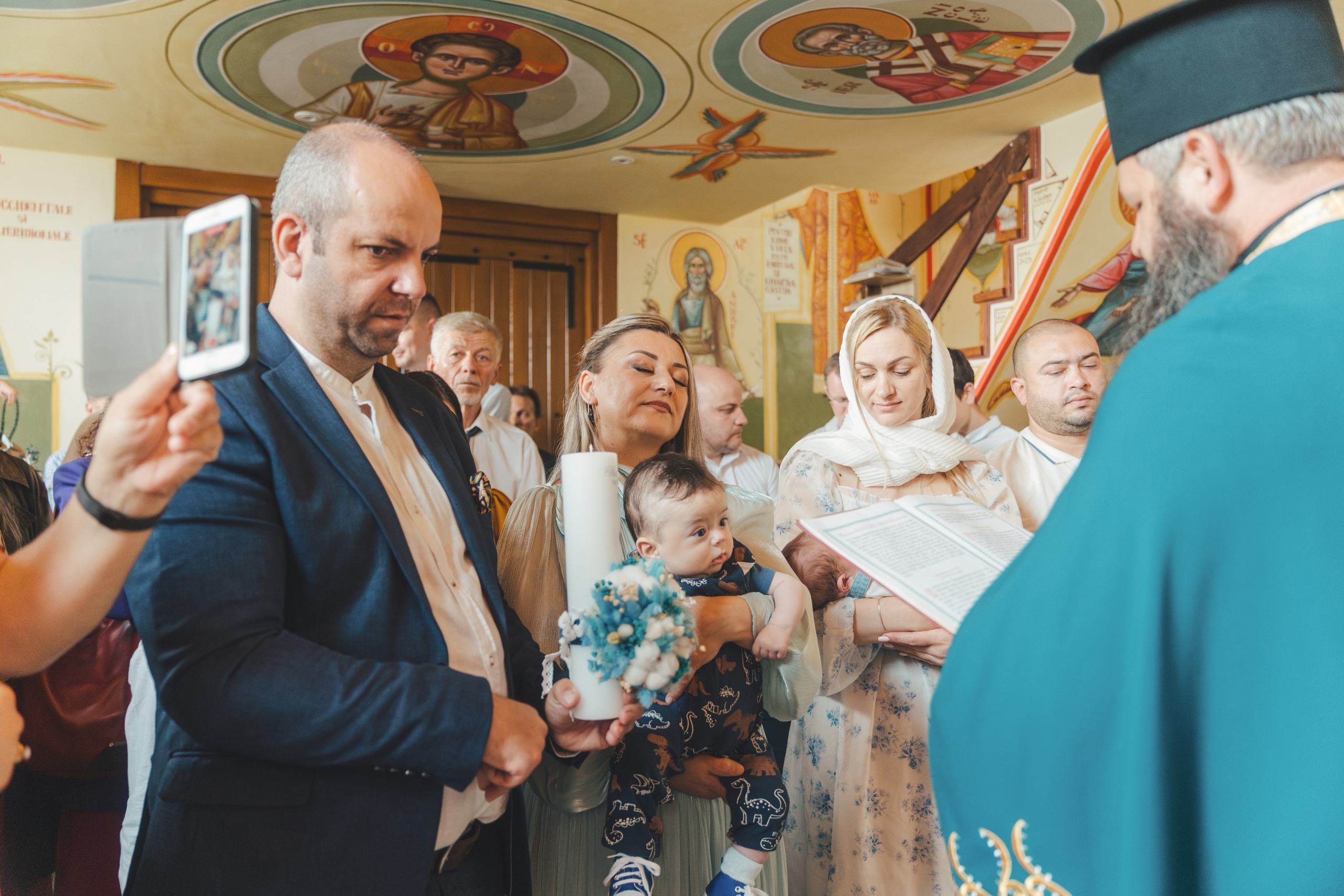 Théo Andrei`s Christening