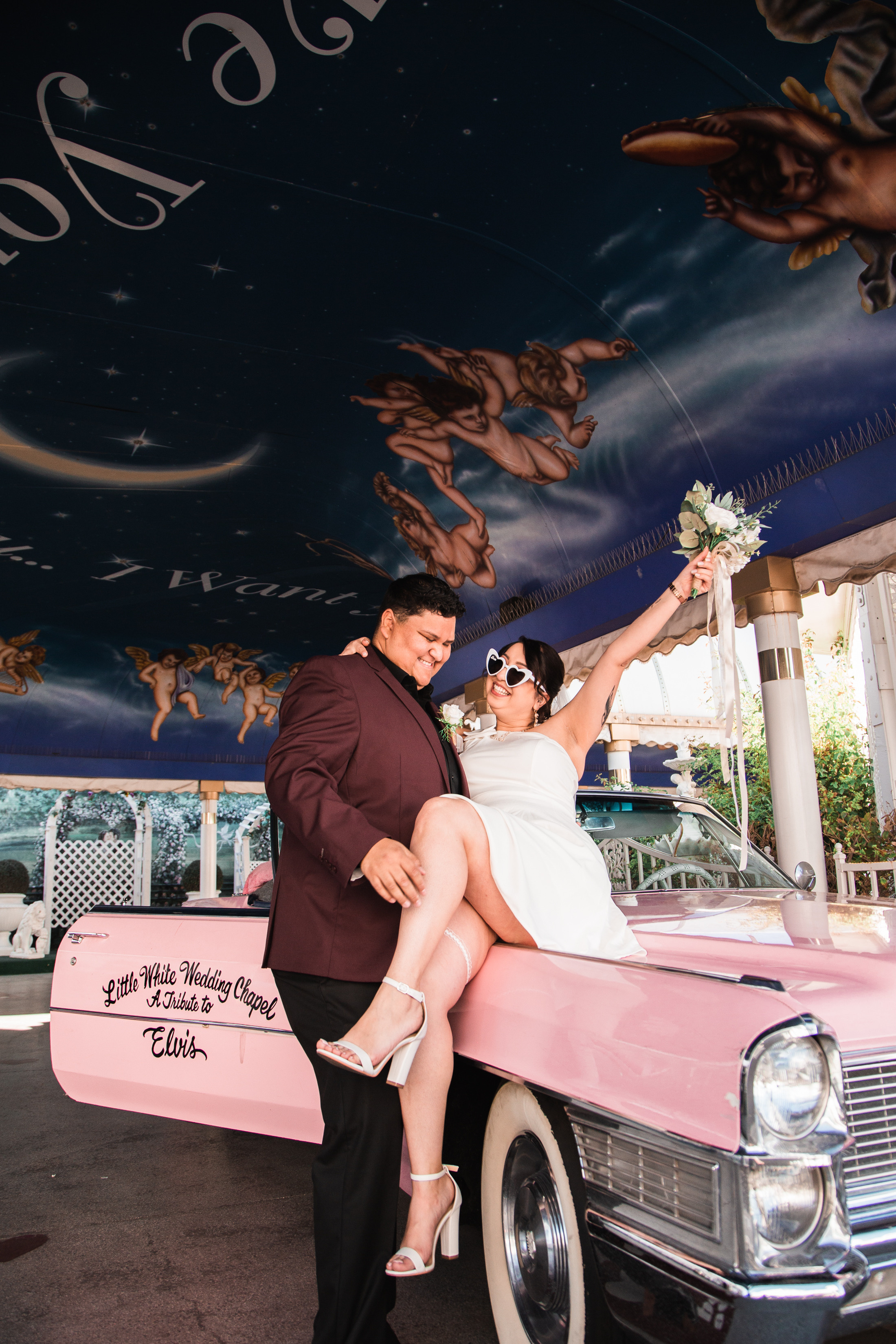 A&J. Wedding & elopement photographer Viktoriya Kravtsov. Las Vegas