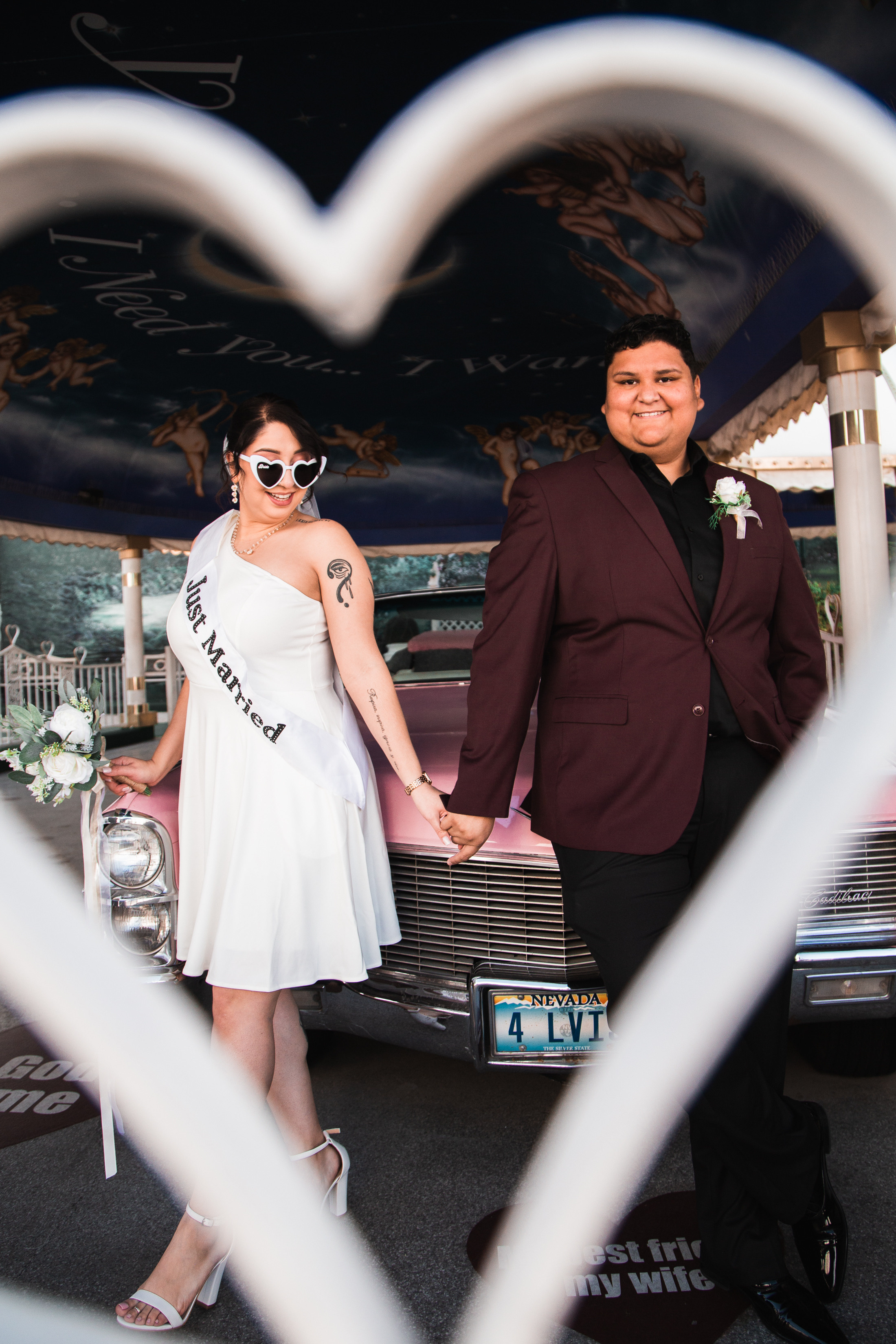 A&J. Wedding & elopement photographer Viktoriya Kravtsov. Las Vegas