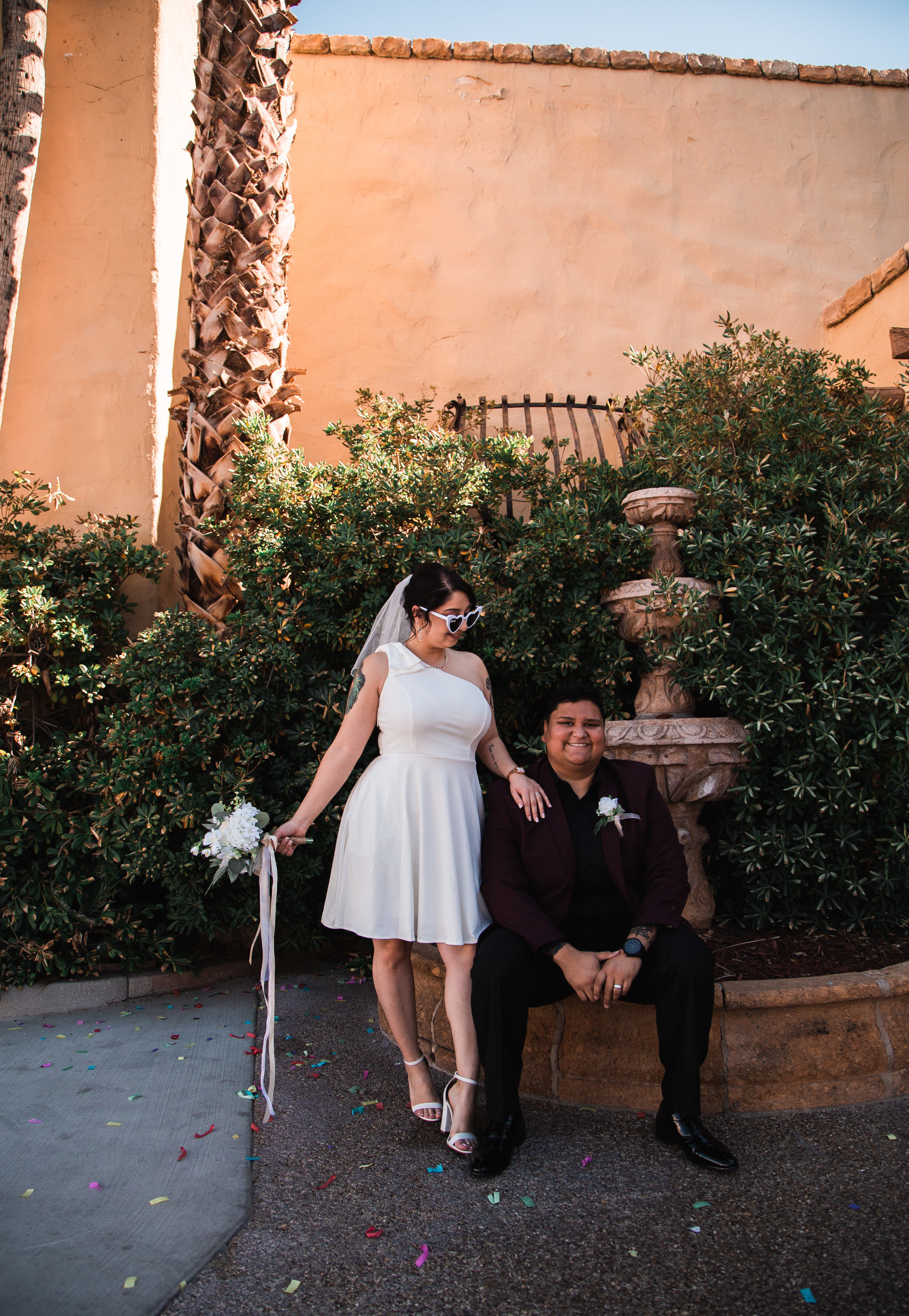 A&J. Wedding & elopement photographer Viktoriya Kravtsov. Las Vegas