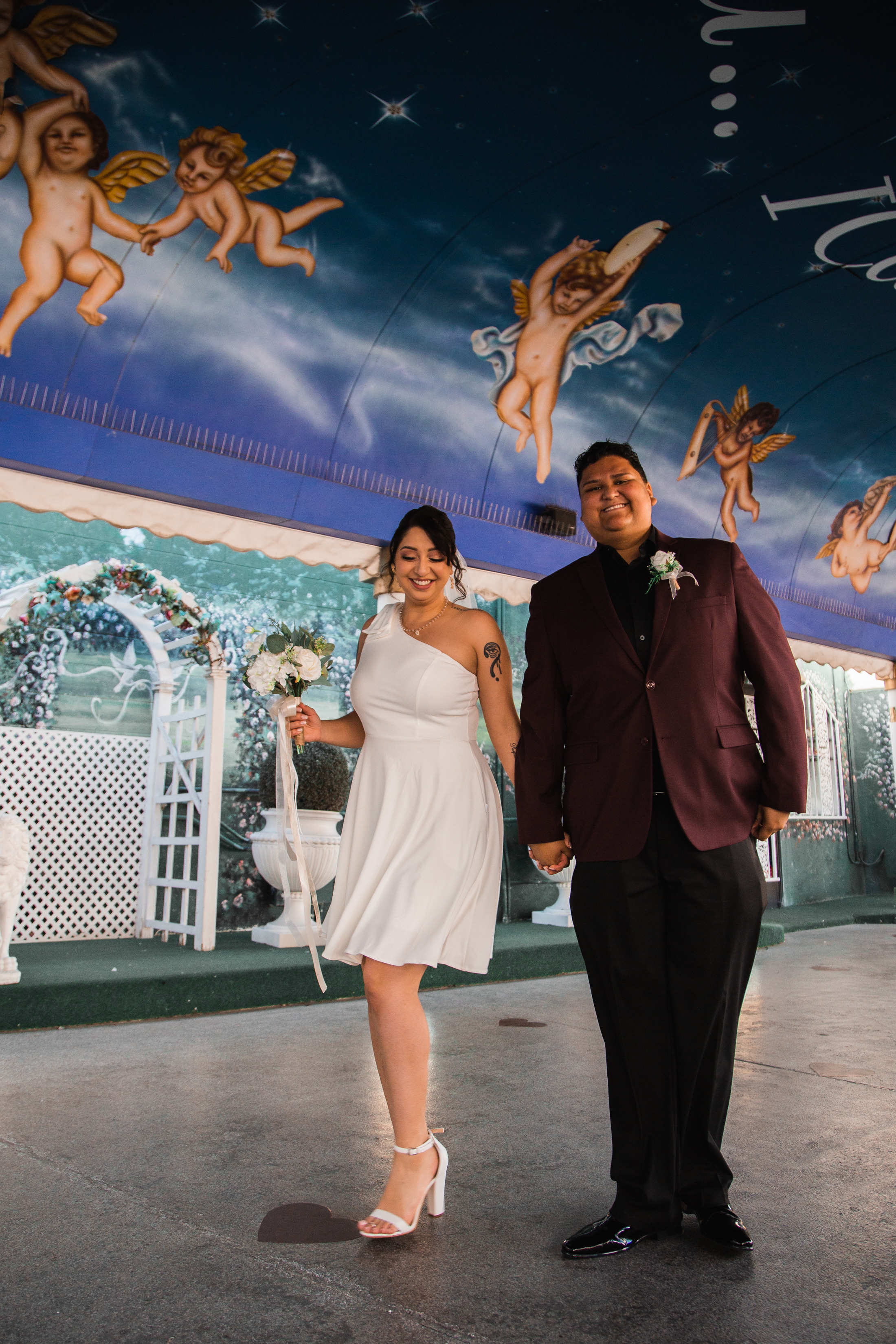A&J. Wedding & elopement photographer Viktoriya Kravtsov. Las Vegas