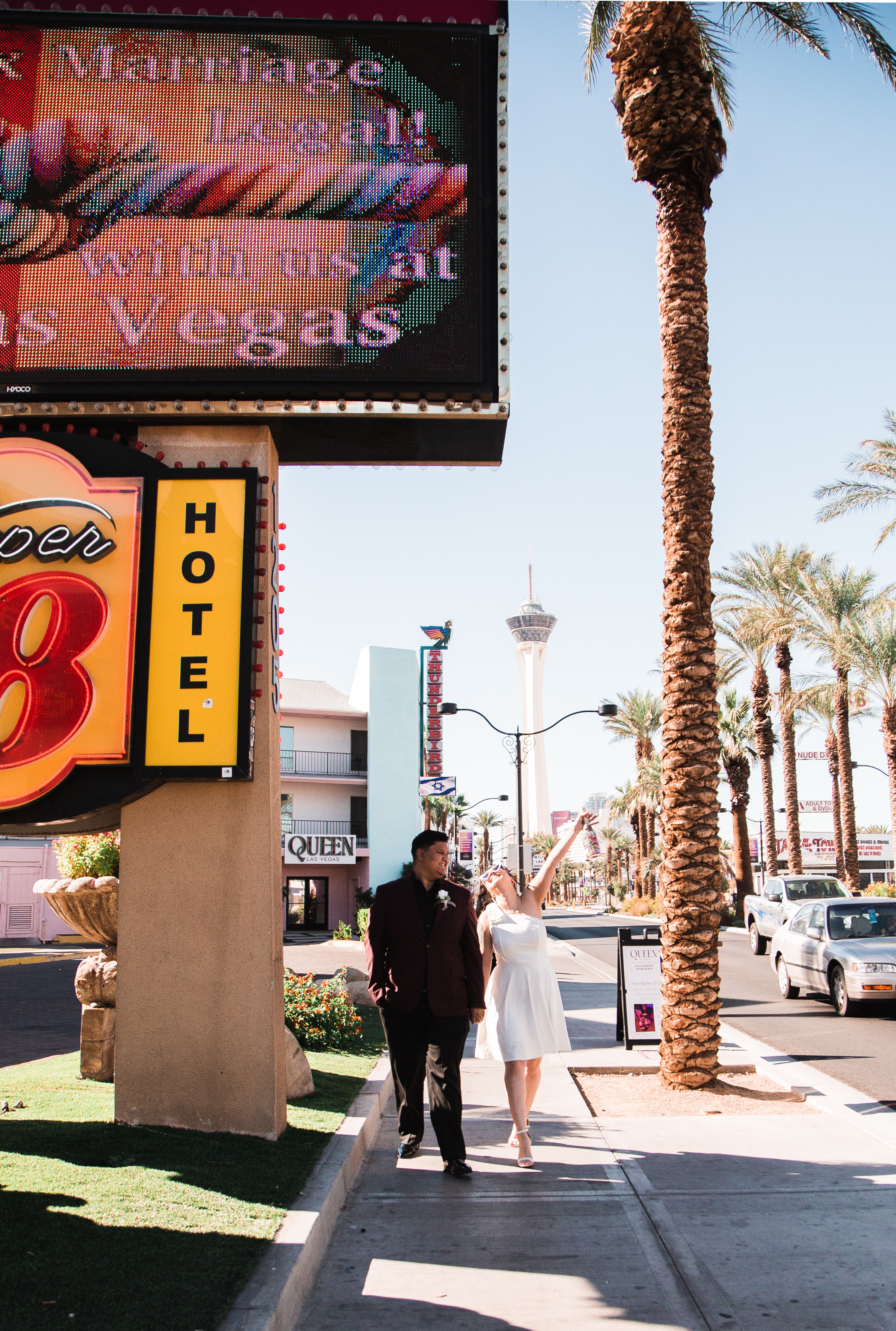 A&J. Wedding & elopement photographer Viktoriya Kravtsov. Las Vegas