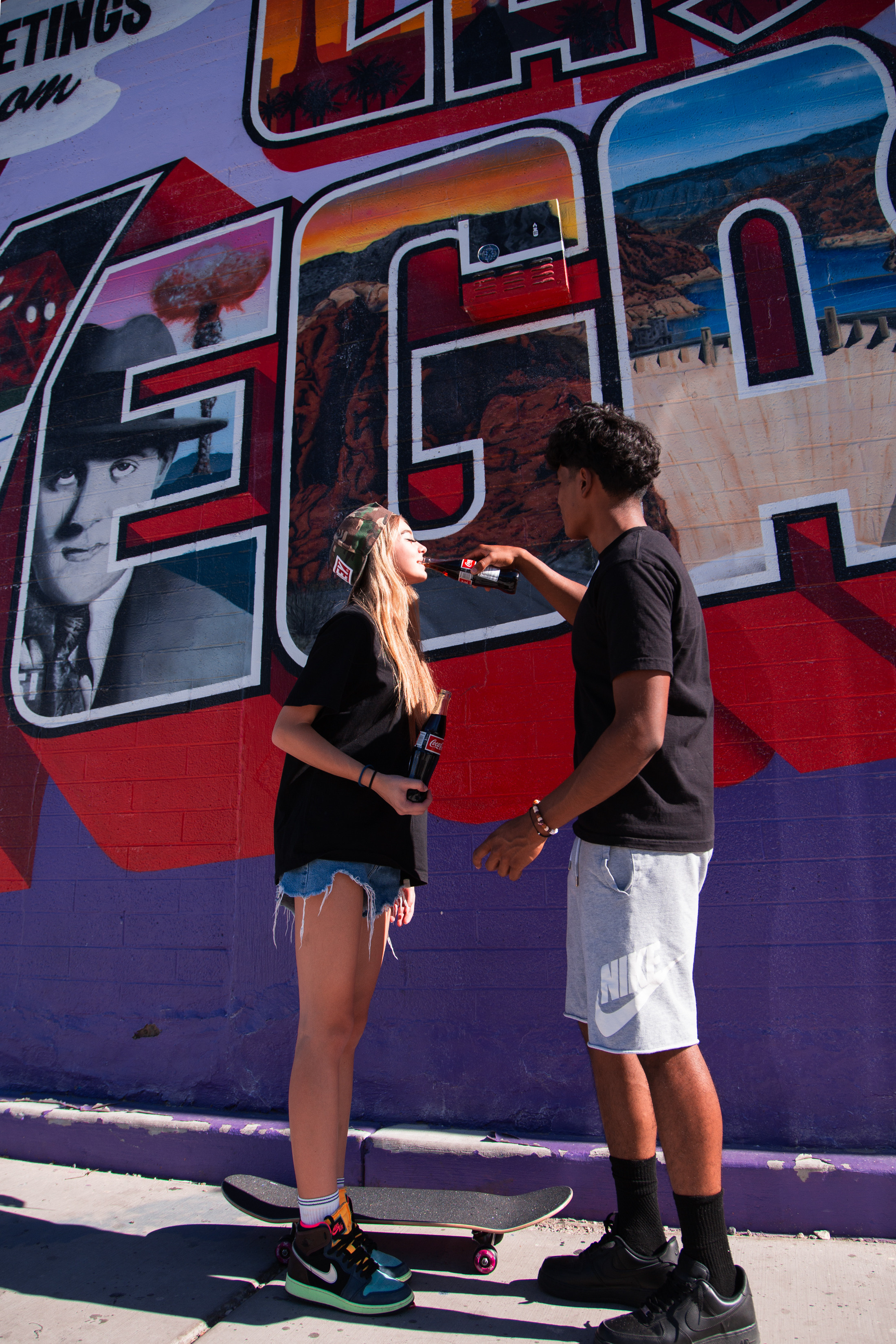Victoria&Joddy. Love in the air. Wedding & elopement photographer Viktoriya Kravtsov. Las Vegas