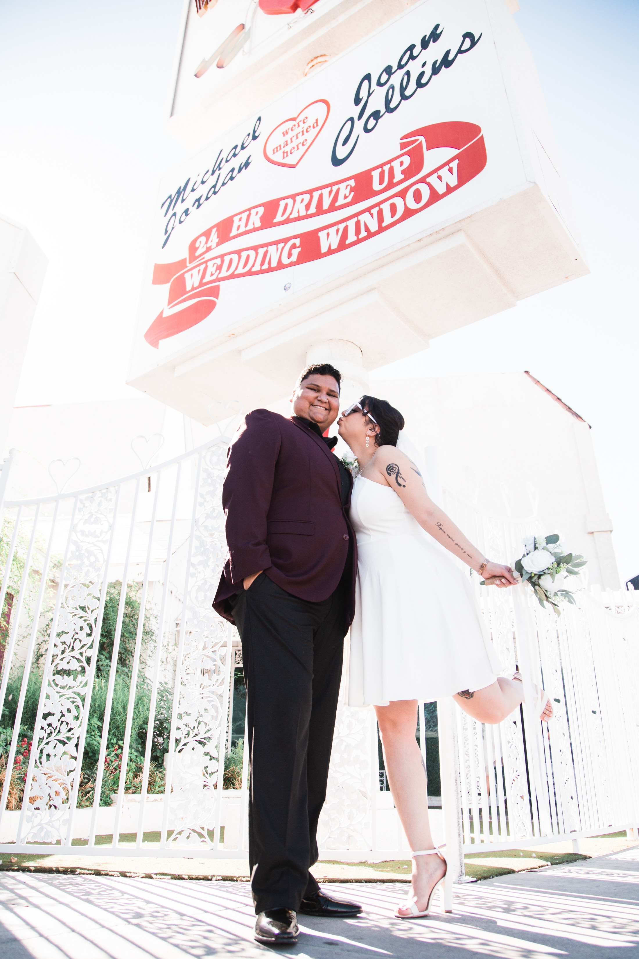 A&J. Wedding & elopement photographer Viktoriya Kravtsov. Las Vegas