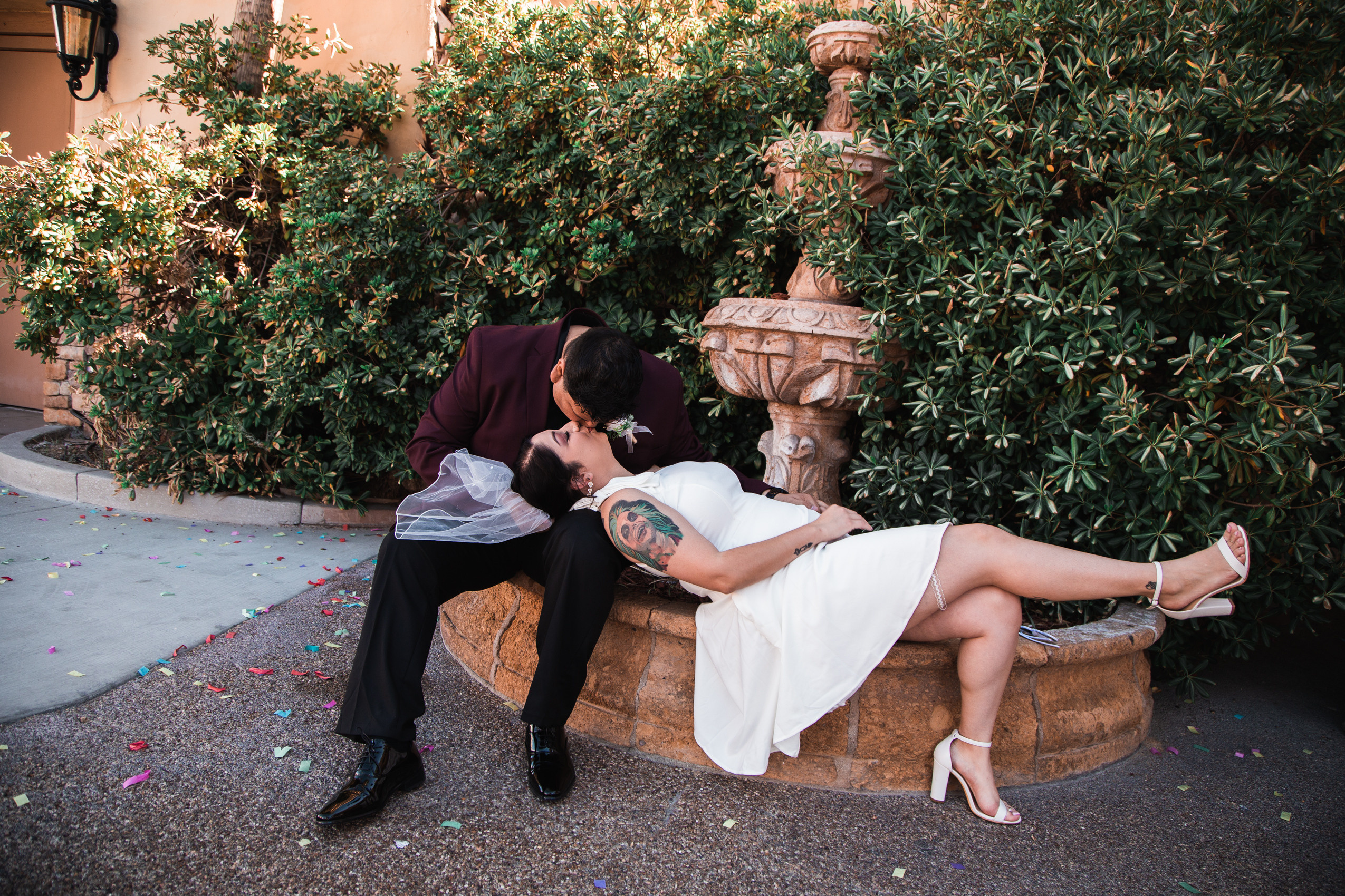 A&J. Wedding & elopement photographer Viktoriya Kravtsov. Las Vegas