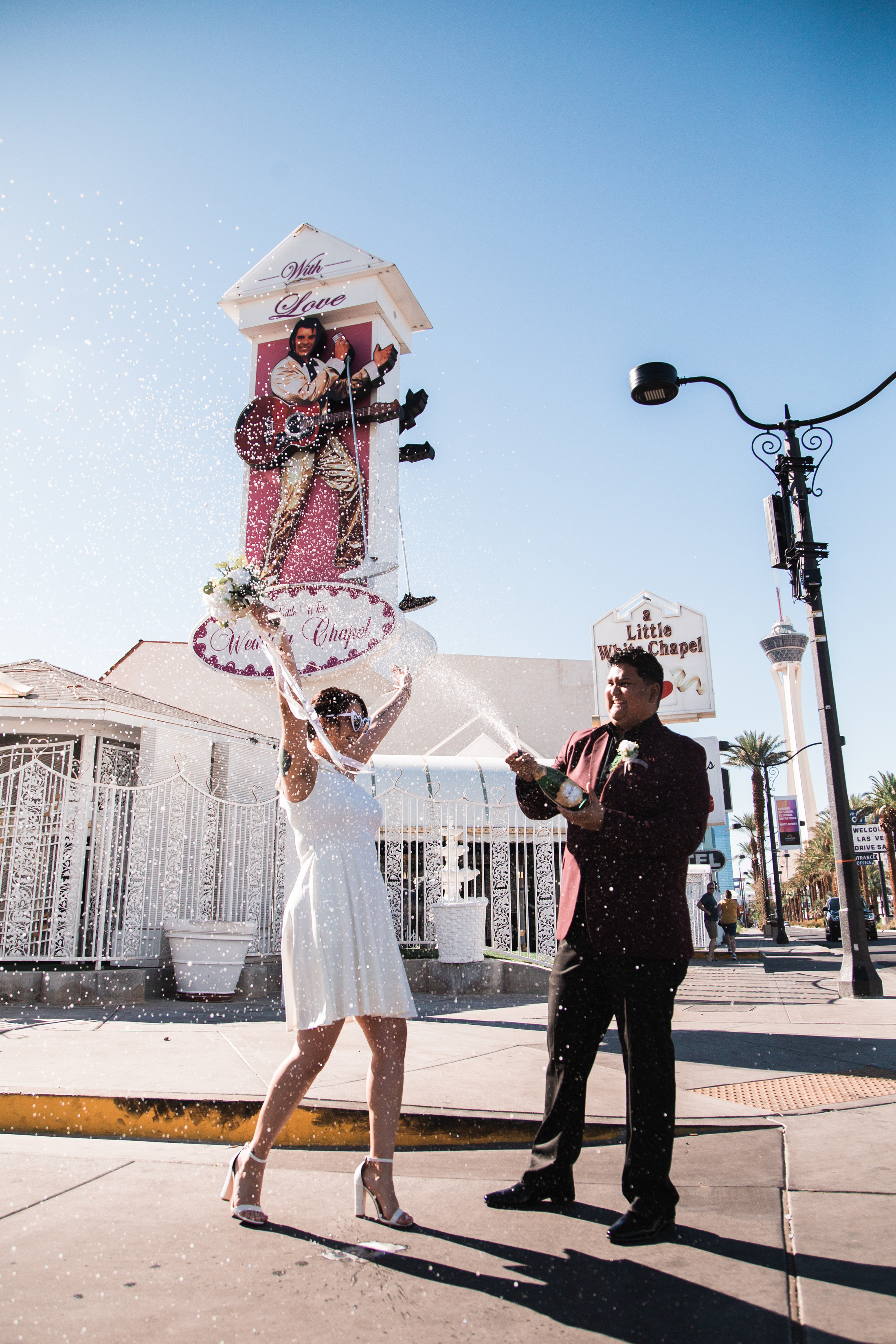 A&J. Wedding & elopement photographer Viktoriya Kravtsov. Las Vegas