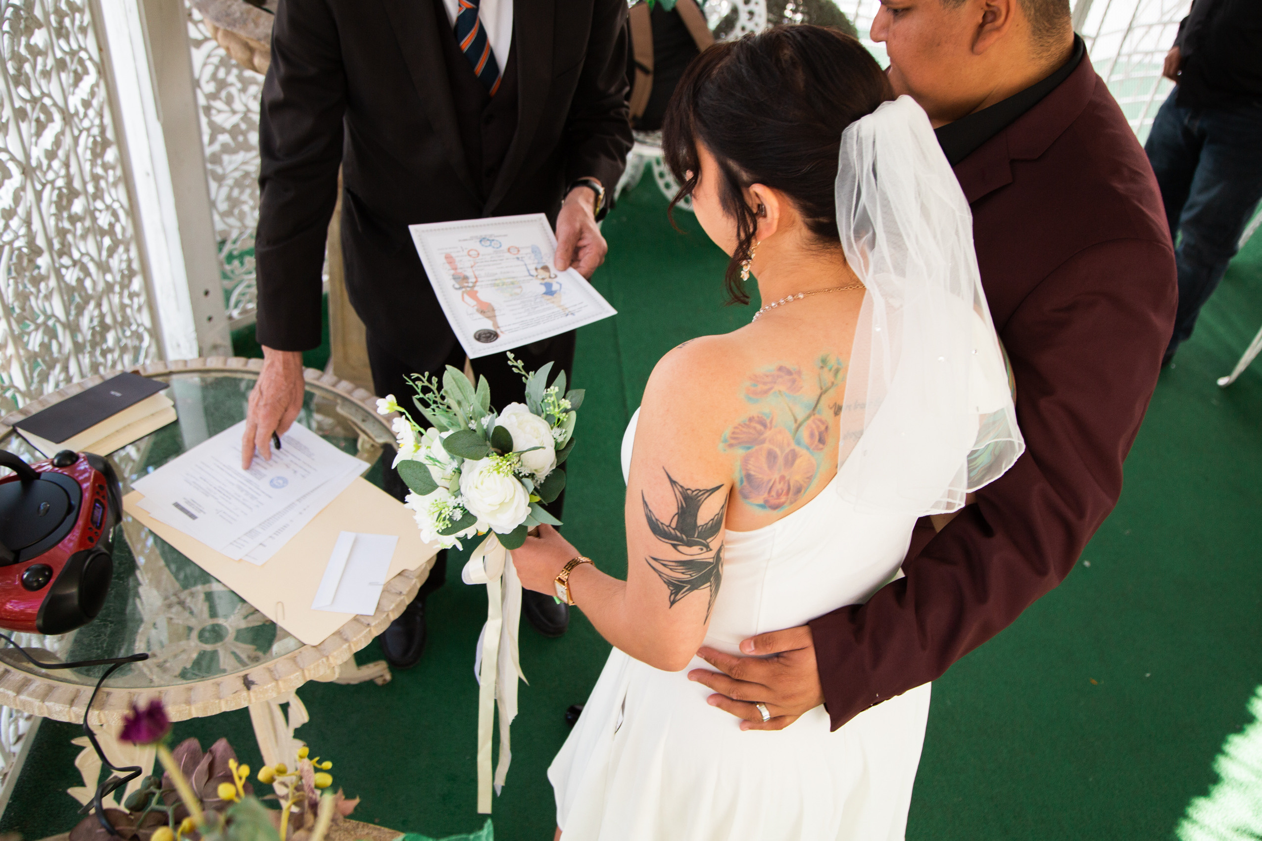 A&J. Wedding & elopement photographer Viktoriya Kravtsov. Las Vegas