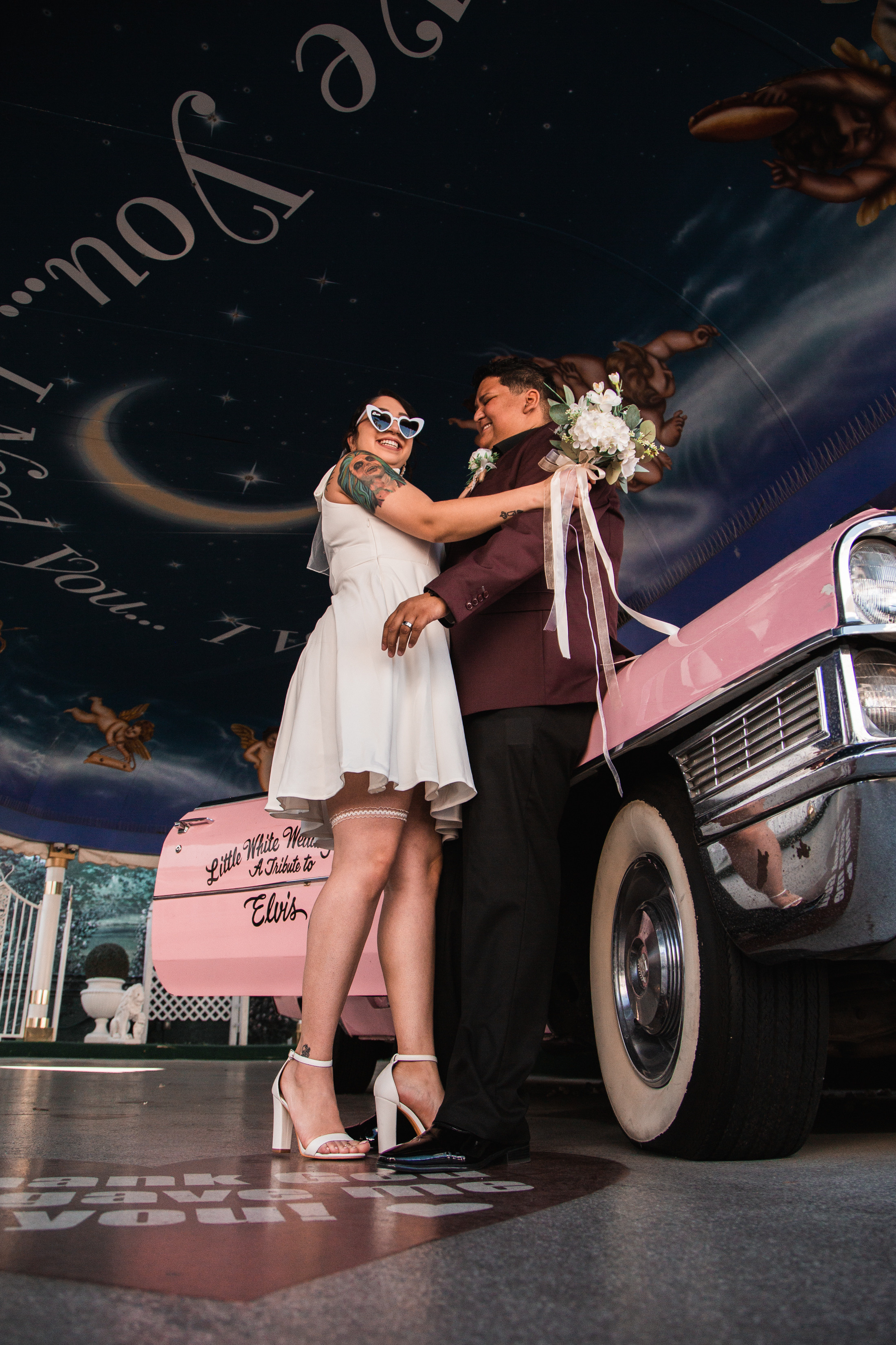 A&J. Wedding & elopement photographer Viktoriya Kravtsov. Las Vegas
