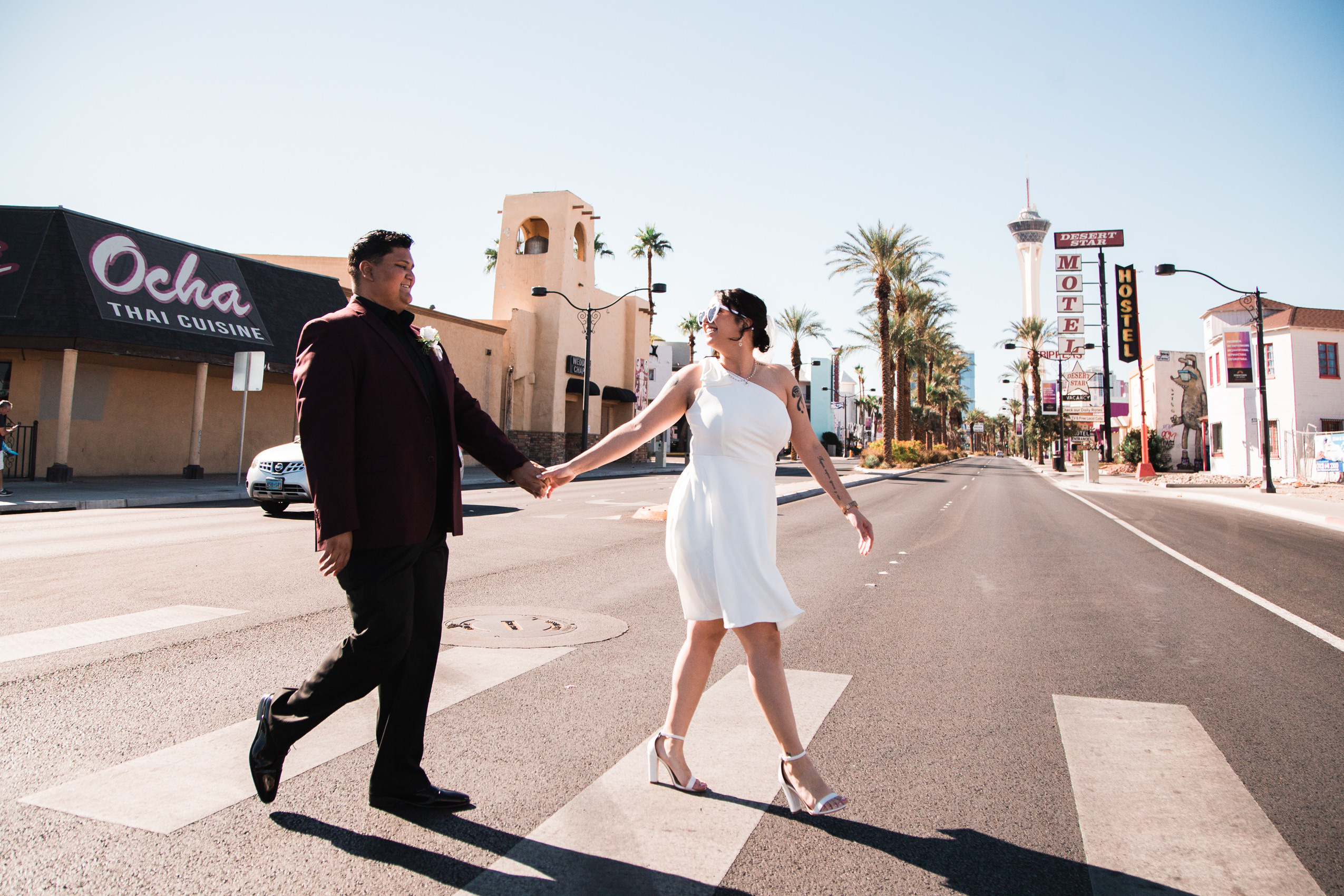A&J. Wedding & elopement photographer Viktoriya Kravtsov. Las Vegas
