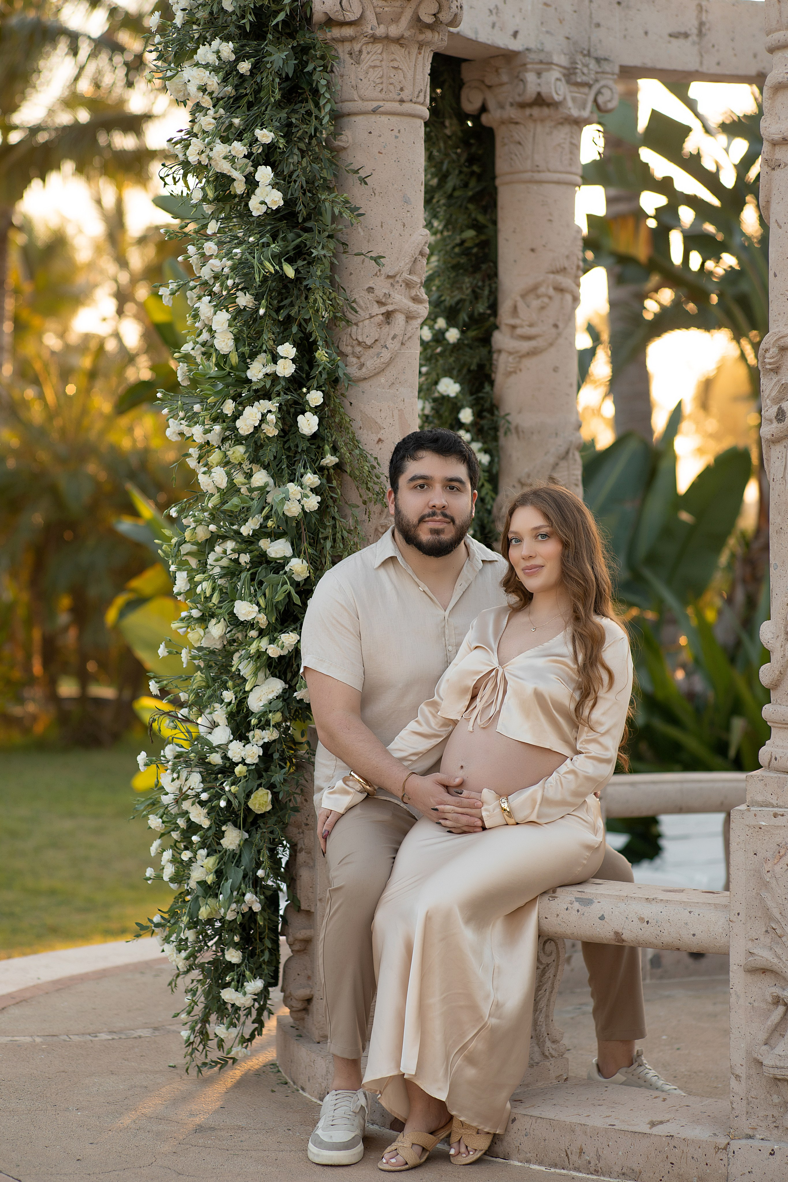 Sesion de maternidad para Marisabel. Victoria Castellanos. Photographer in Mazatlán