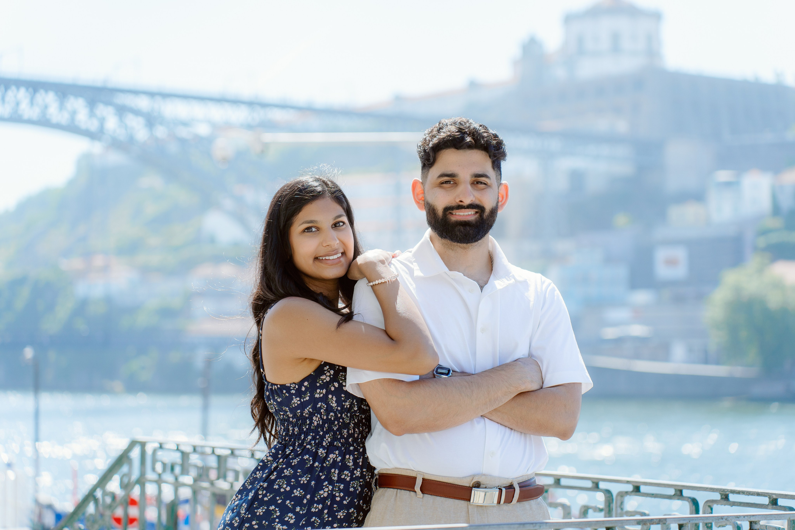 Krishani & Sagar in Porto. Porto Travel Photographer | Couples & Vacation Photos in Portugal — WePortugal