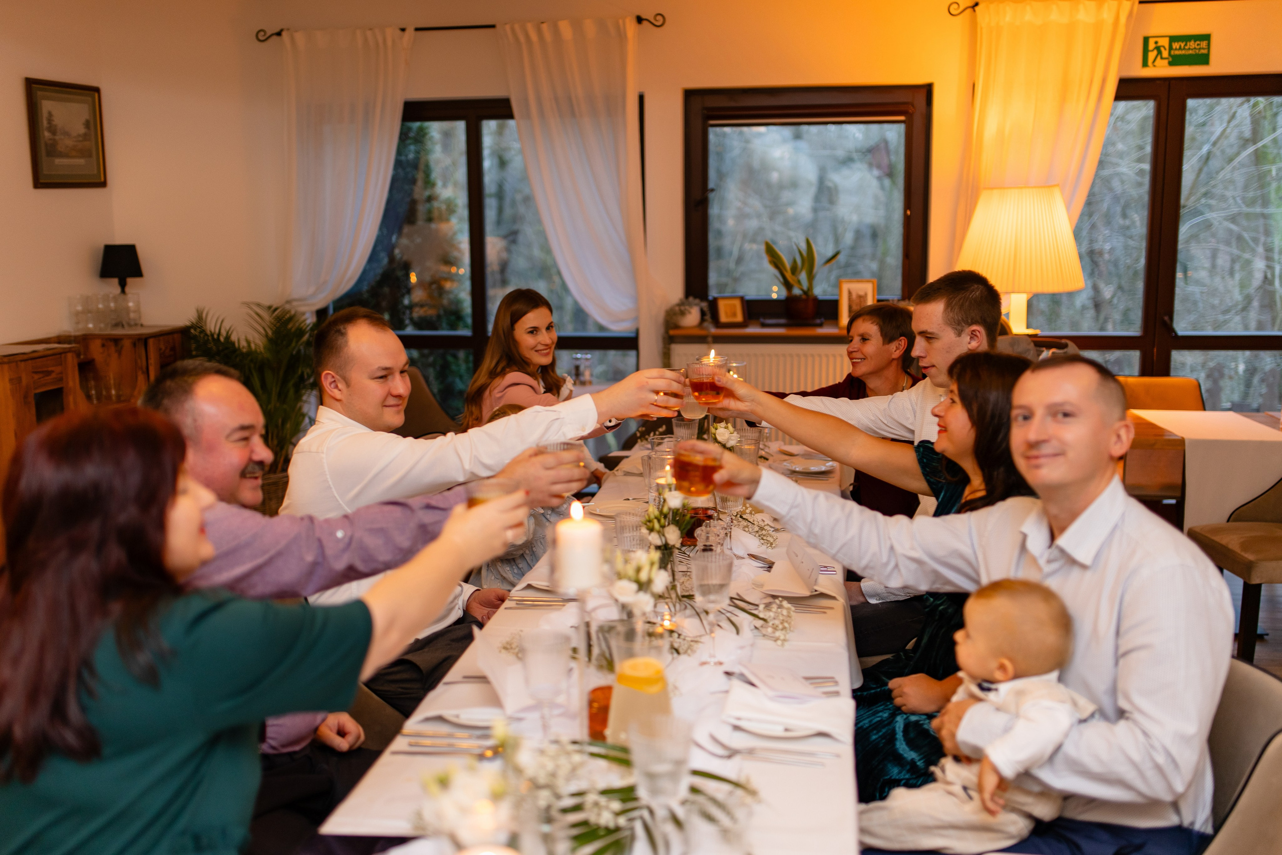 Хрещення Моніки. Весільний, сімейний фотограф Варшава