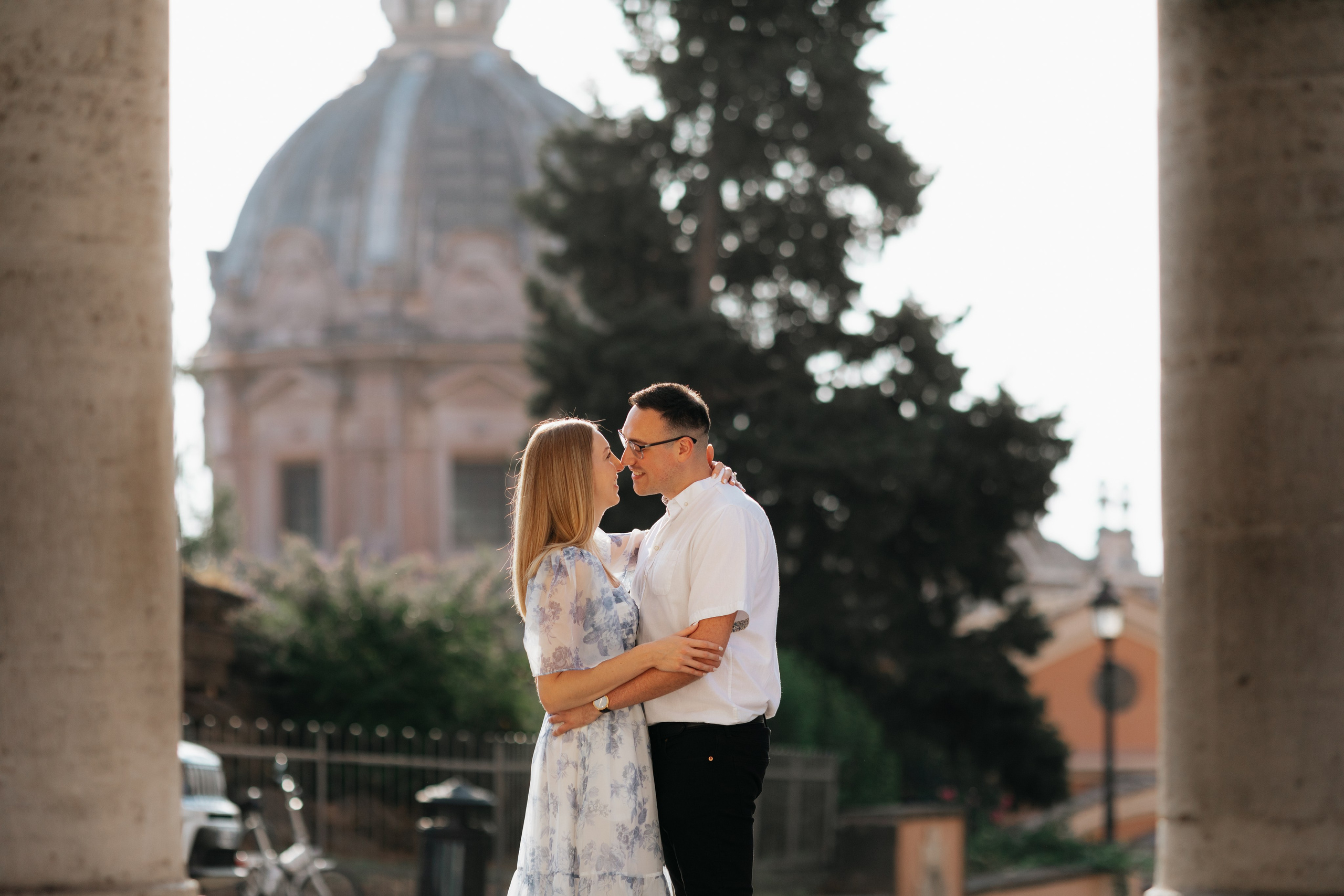 Leanne and Matt. Photographer in Rome