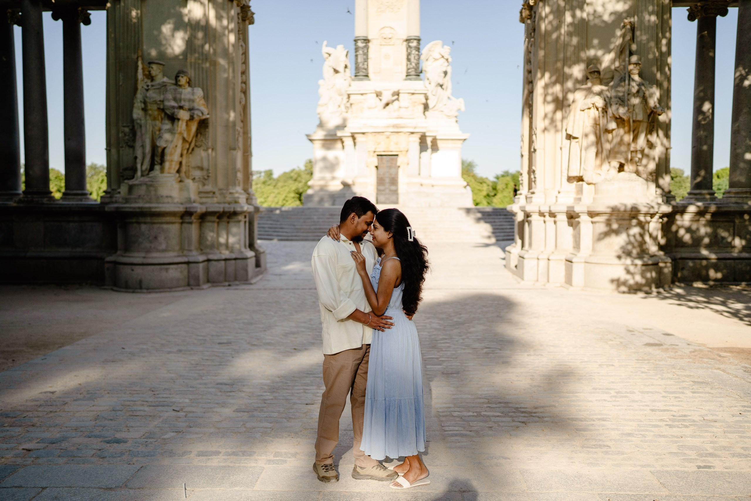 Sanjini's engagement. Madrid Photographer for Proposals, Engagements & Families | Anya Petrova
