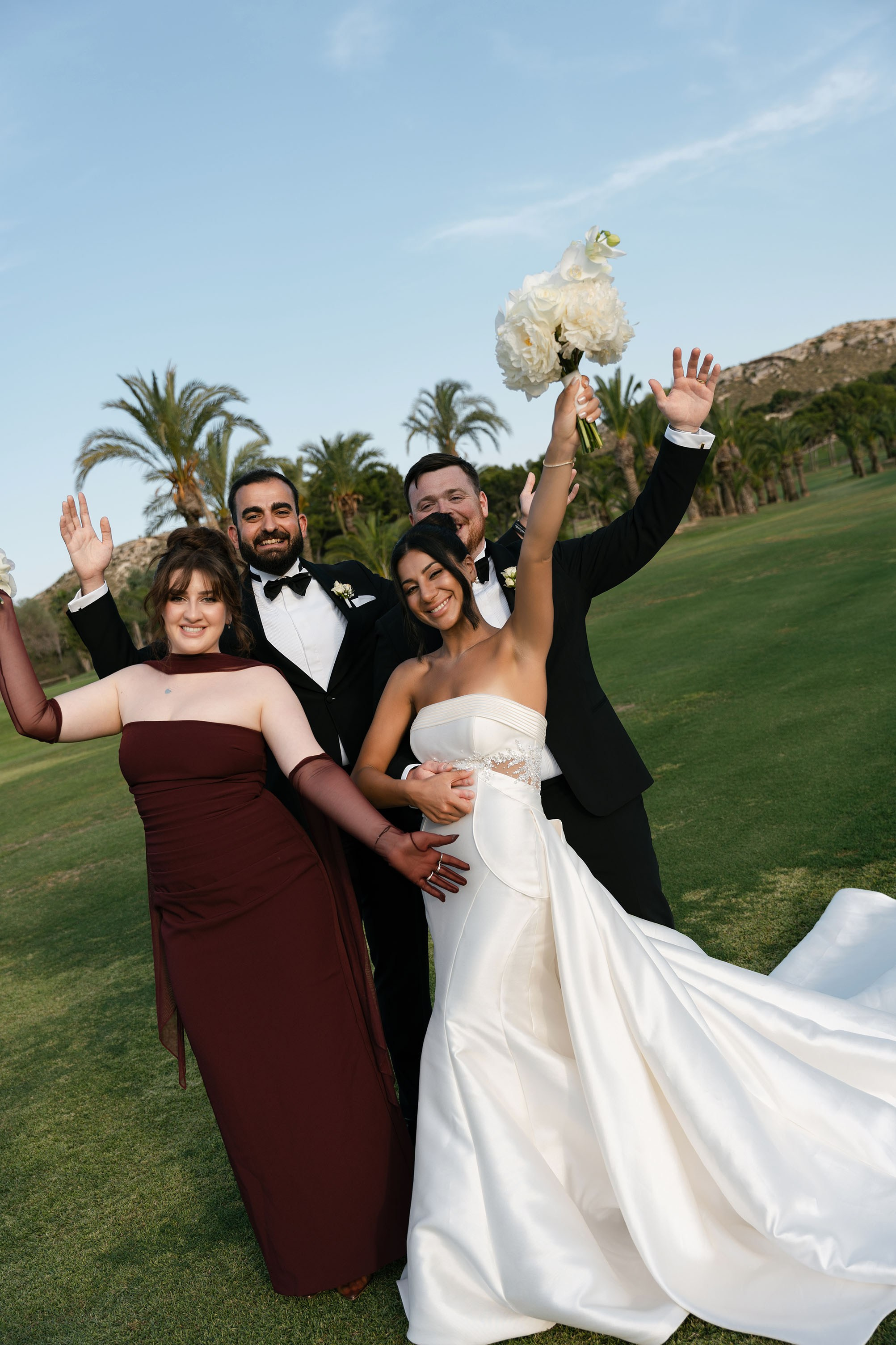 Kristina and Victor. Destination Wedding Photographers based in Spain