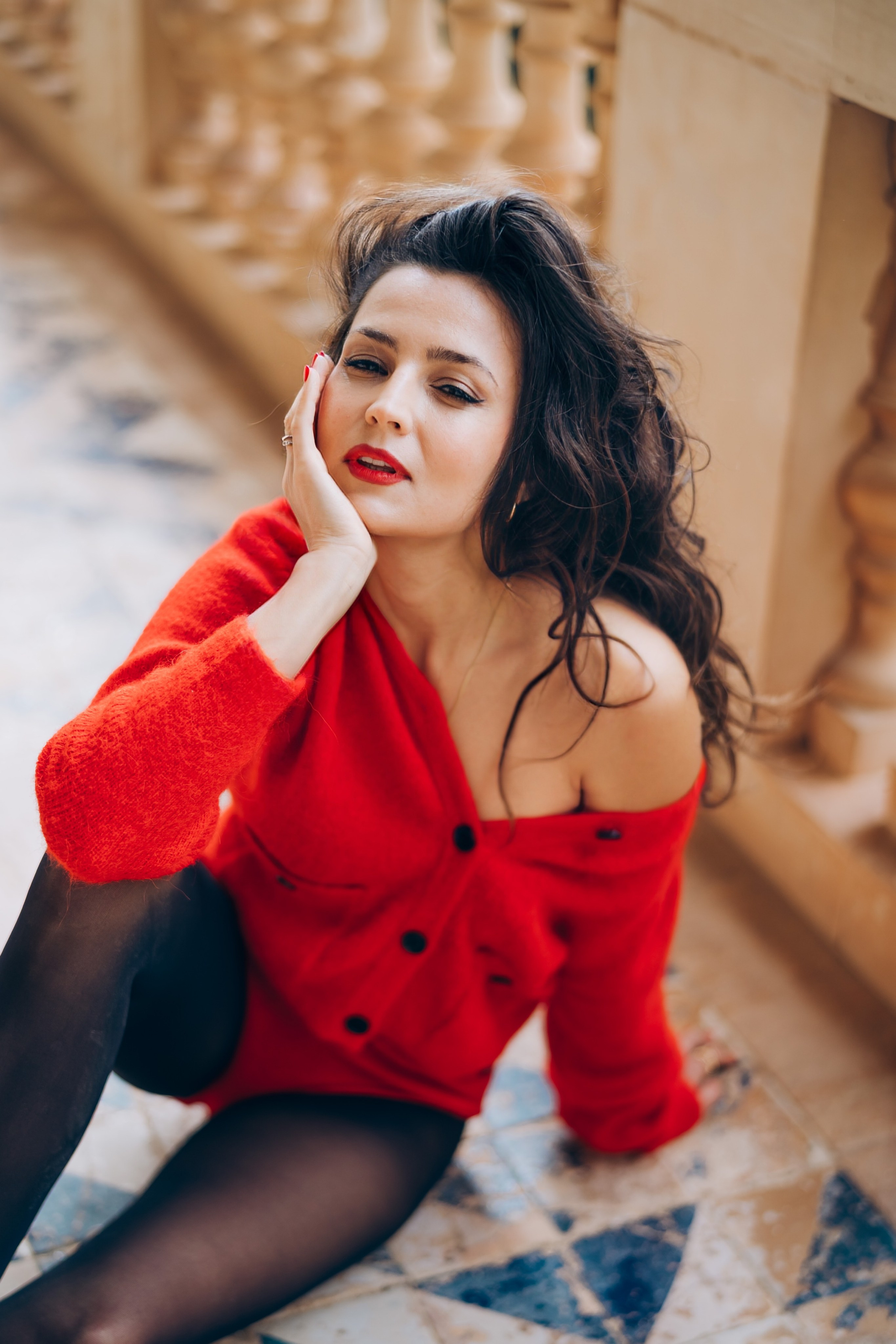 Lady in red. Fotógrafo en Palma de Mallorca