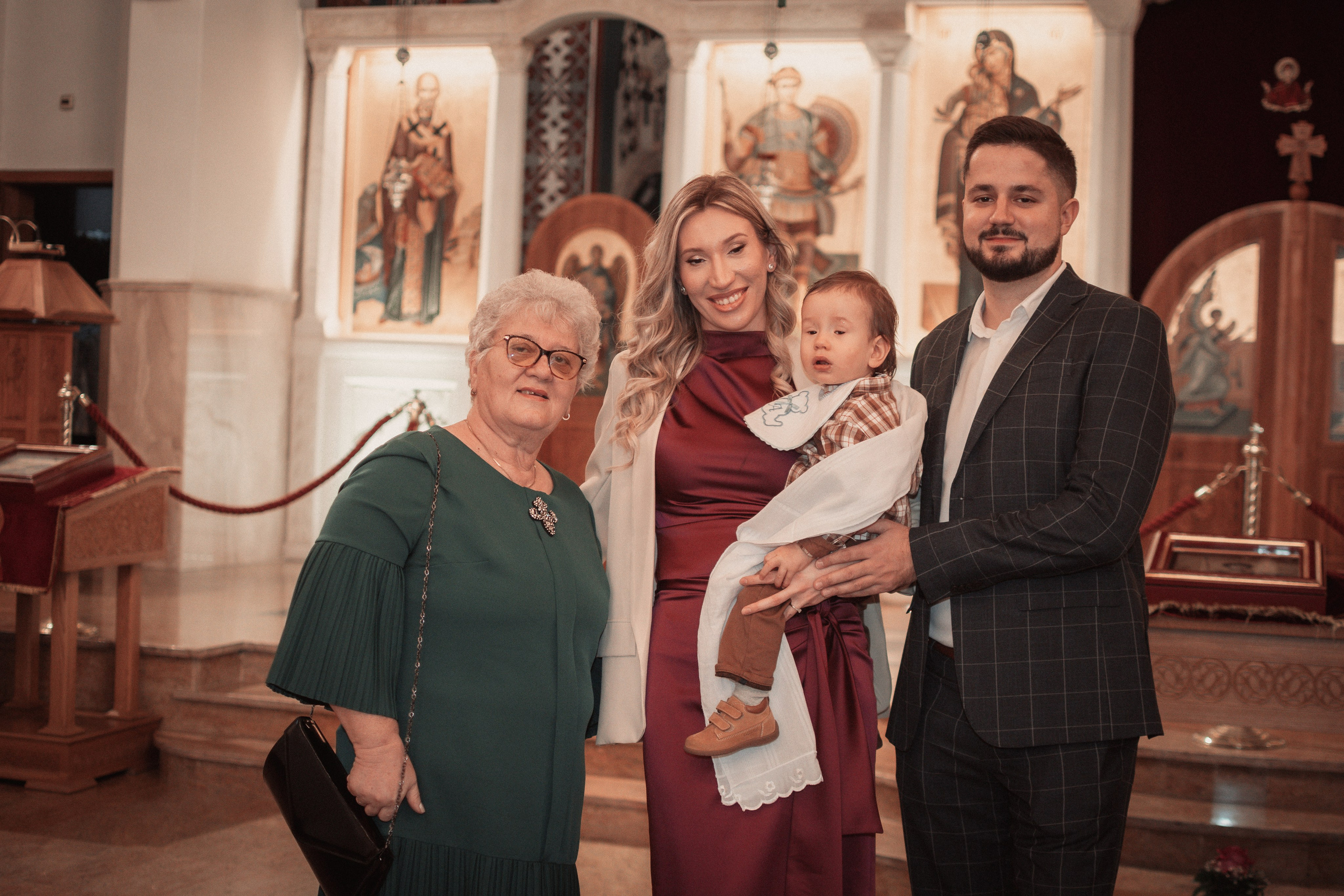 Andrej, krštenje i rođendan. BambinaaPhotography