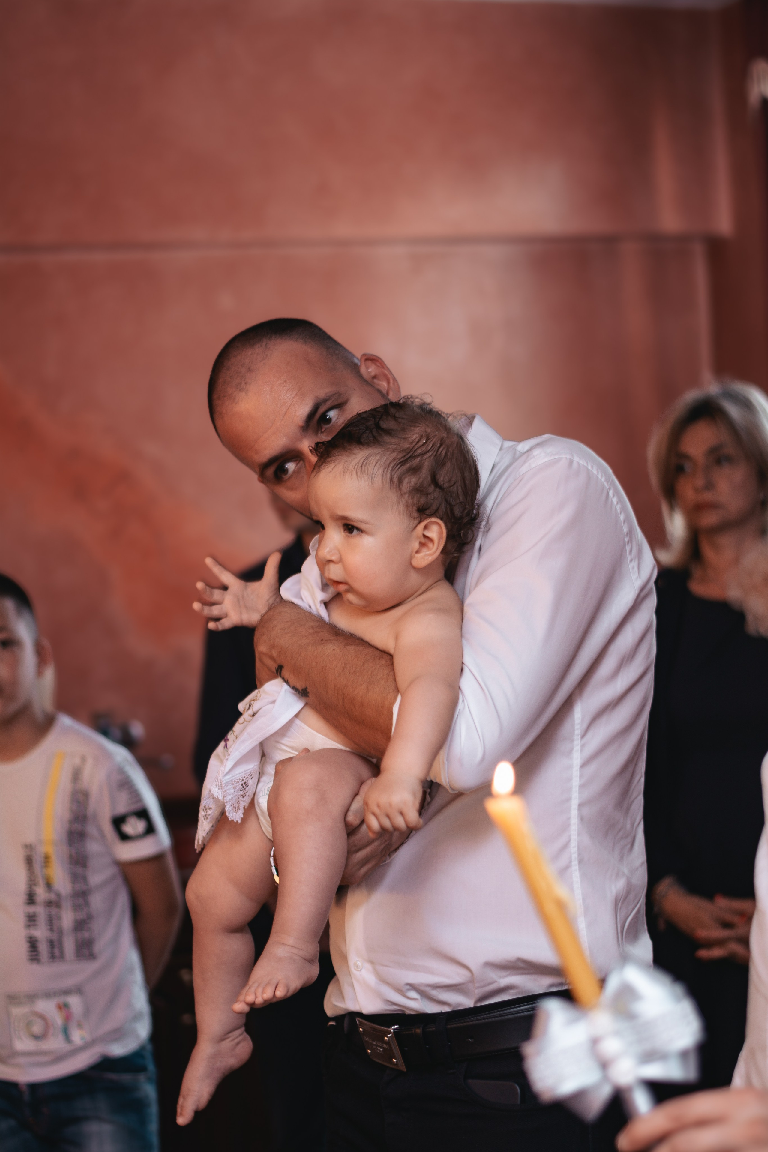 Lazar, krštenje i rođendan. BambinaaPhotography