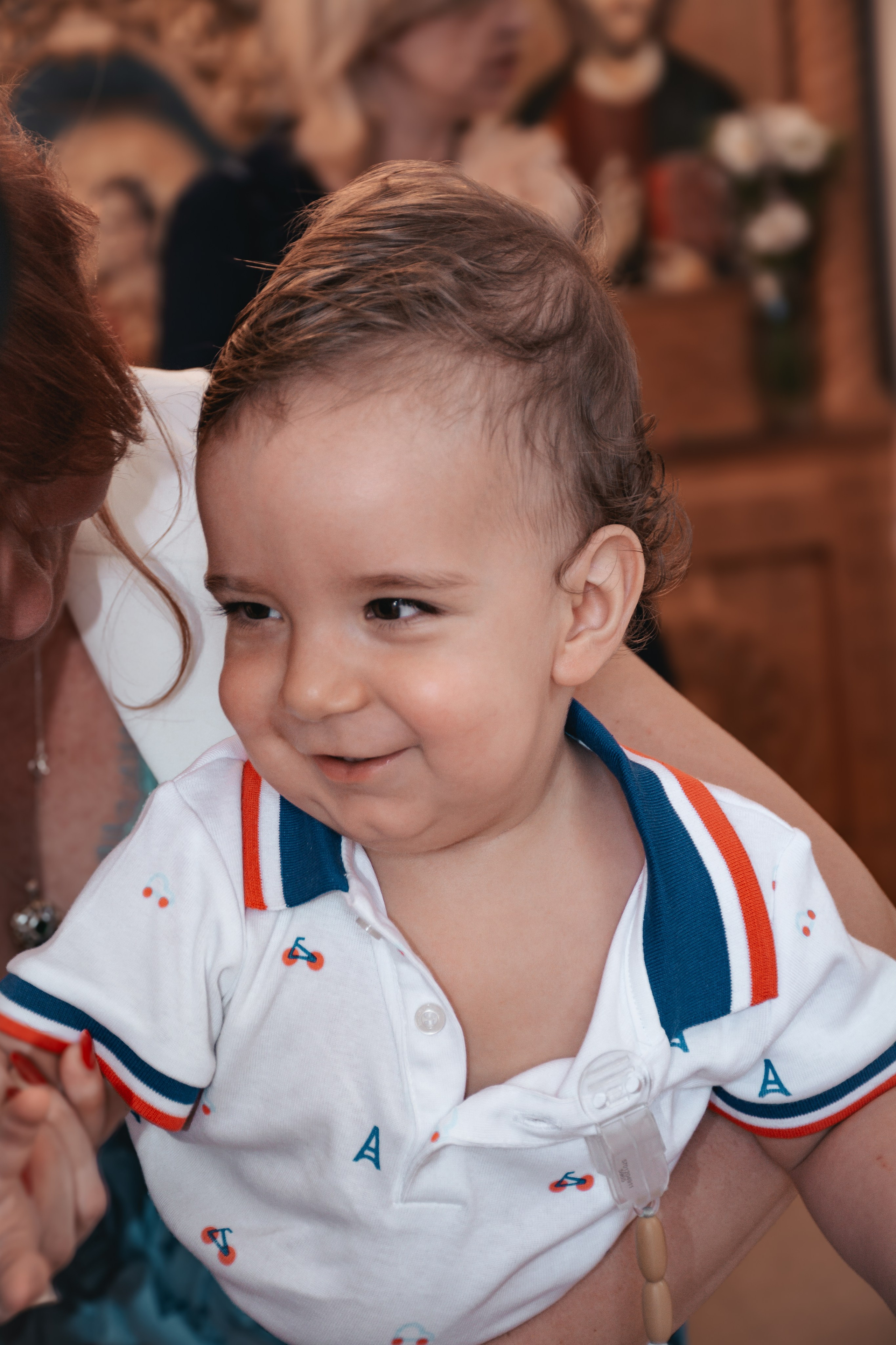 Lazar, krštenje i rođendan. BambinaaPhotography