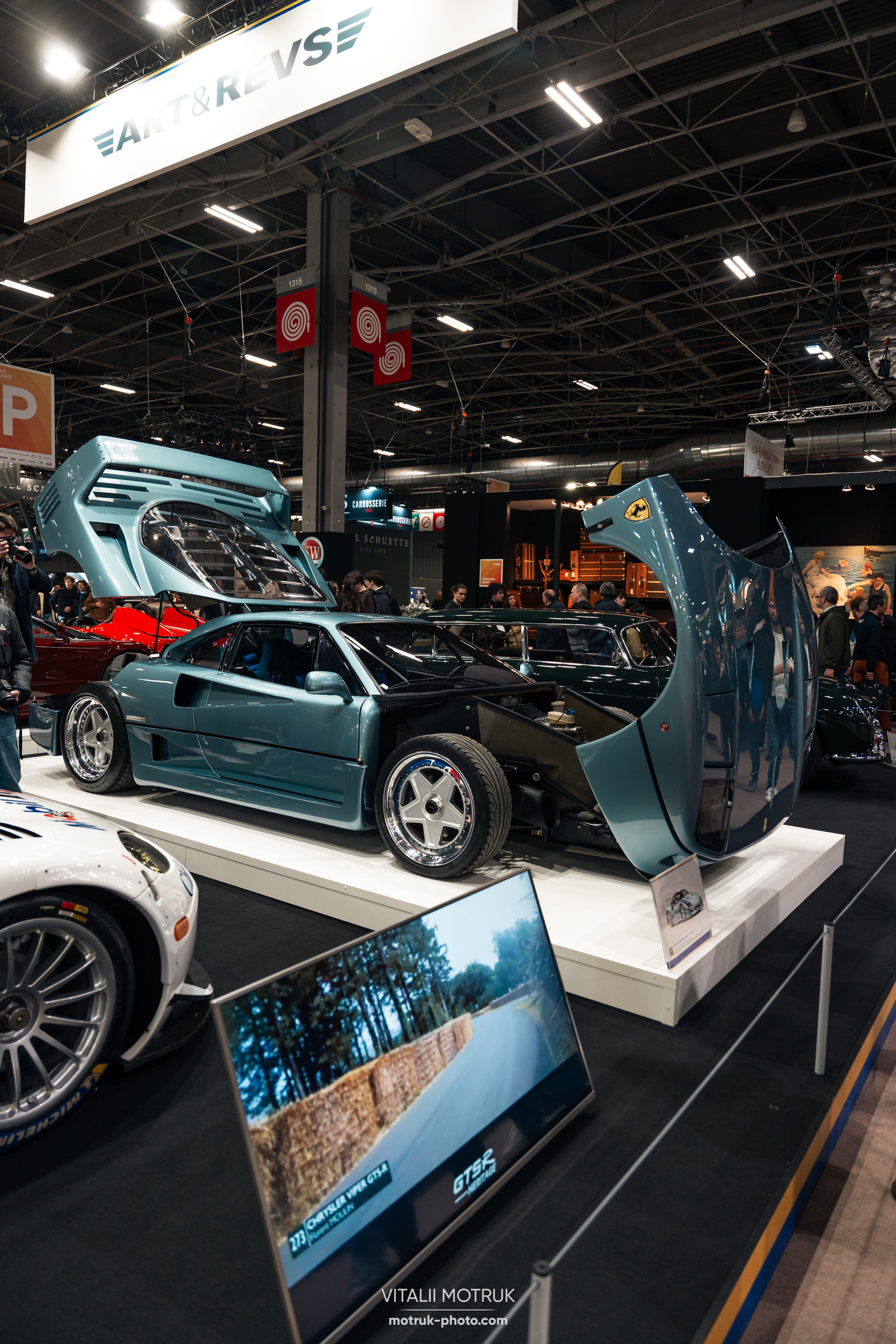 Retromobile 2025. Photographer in Paris — Vitalii Motruk