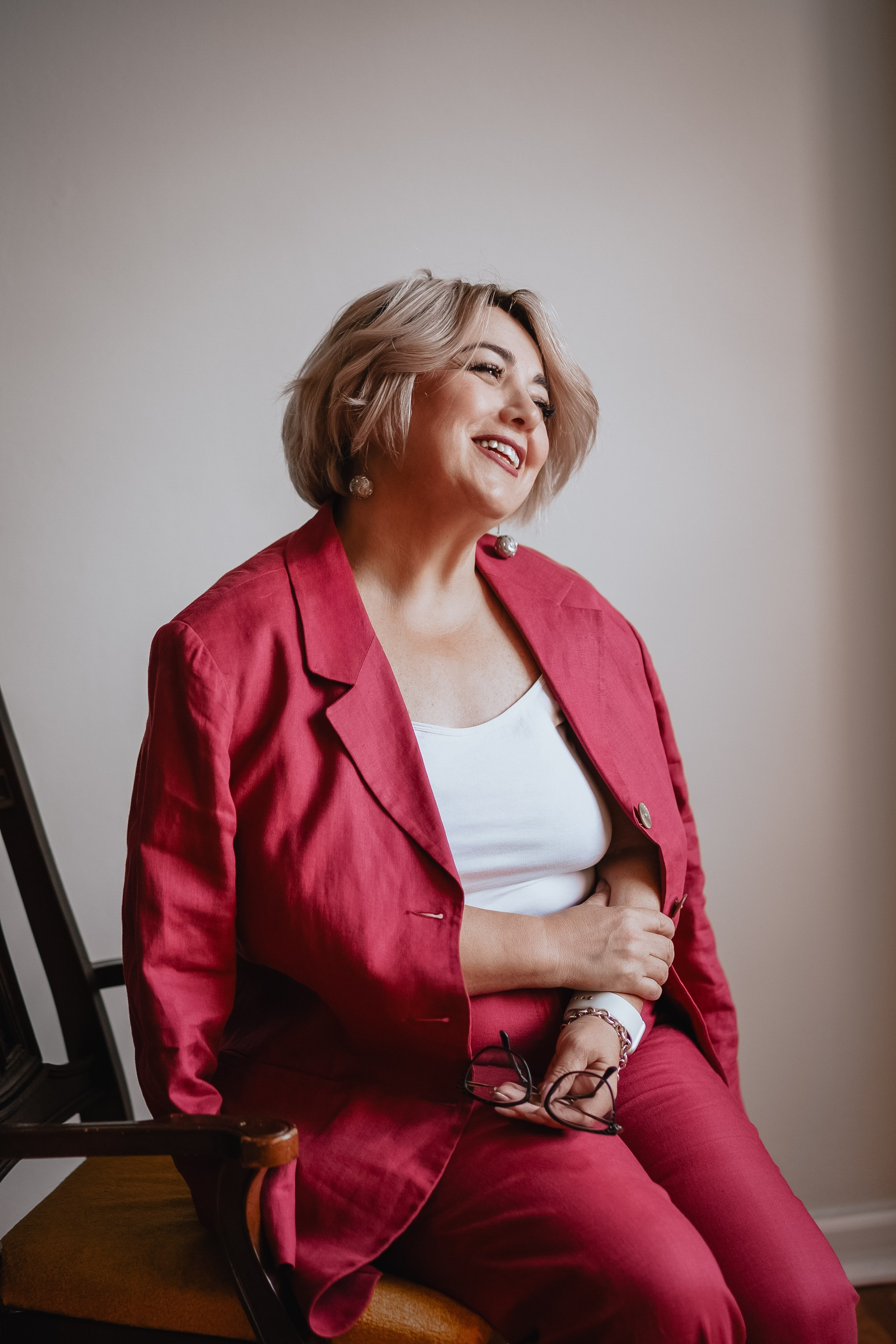 Business Lady Marina. Portrait and wedding photographer in New York