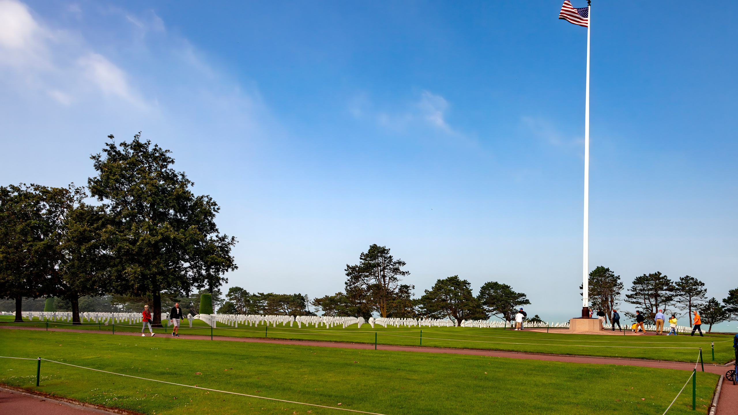 179.Normandy American Cemetery.France.19.9.2024. Путешествия в формате 360......