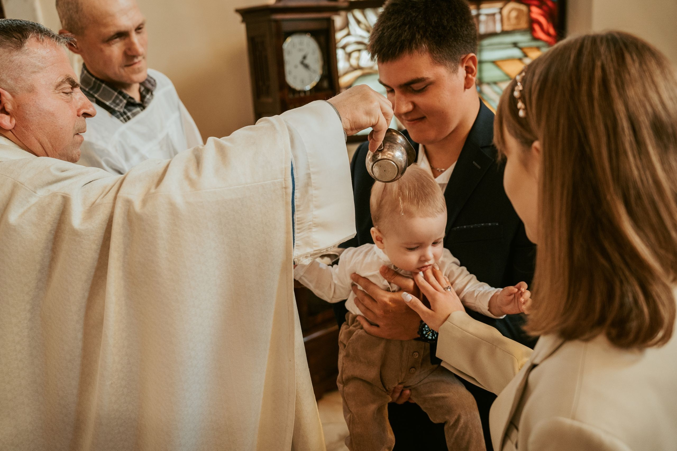 Chrzest Święty Leona. Michał Kaźmierczyk - Fotograf