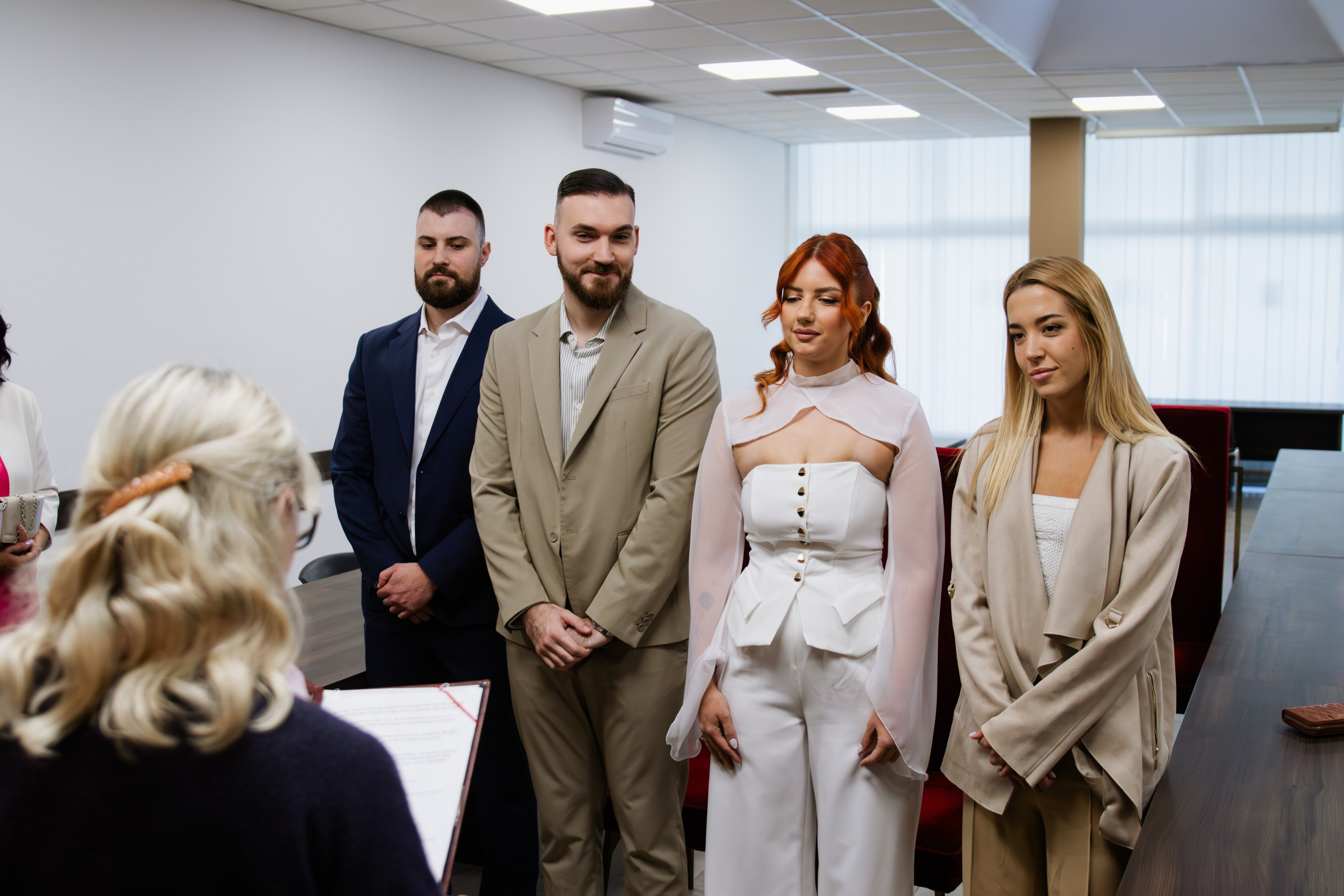 Marija & Damjan — opštinsko venčanje. Marizella Photography