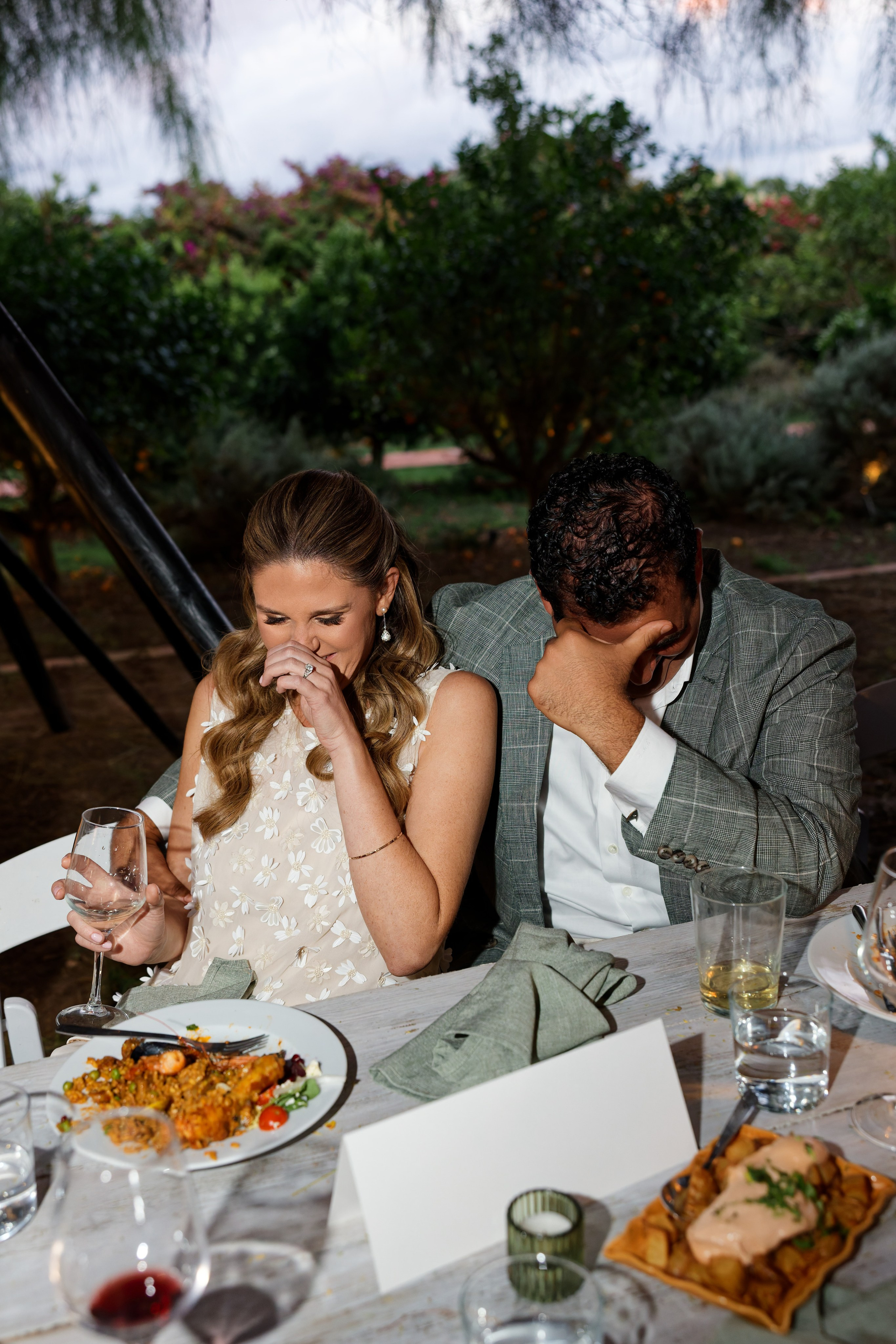 Welcome dinner of Gracie & Joe at Gran Villa Rosa