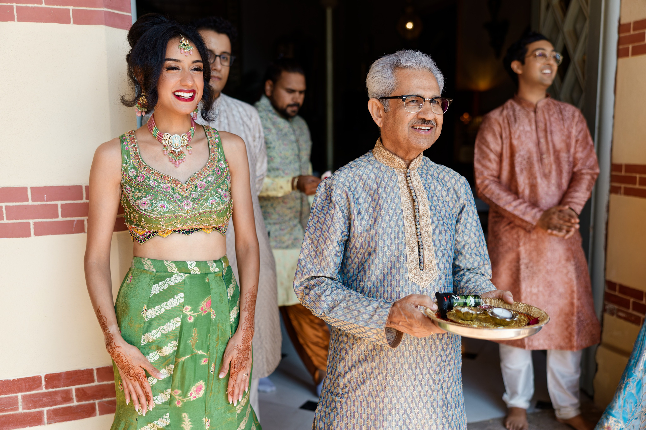 Indian wedding at Gran Villa Rosa, Barcelona