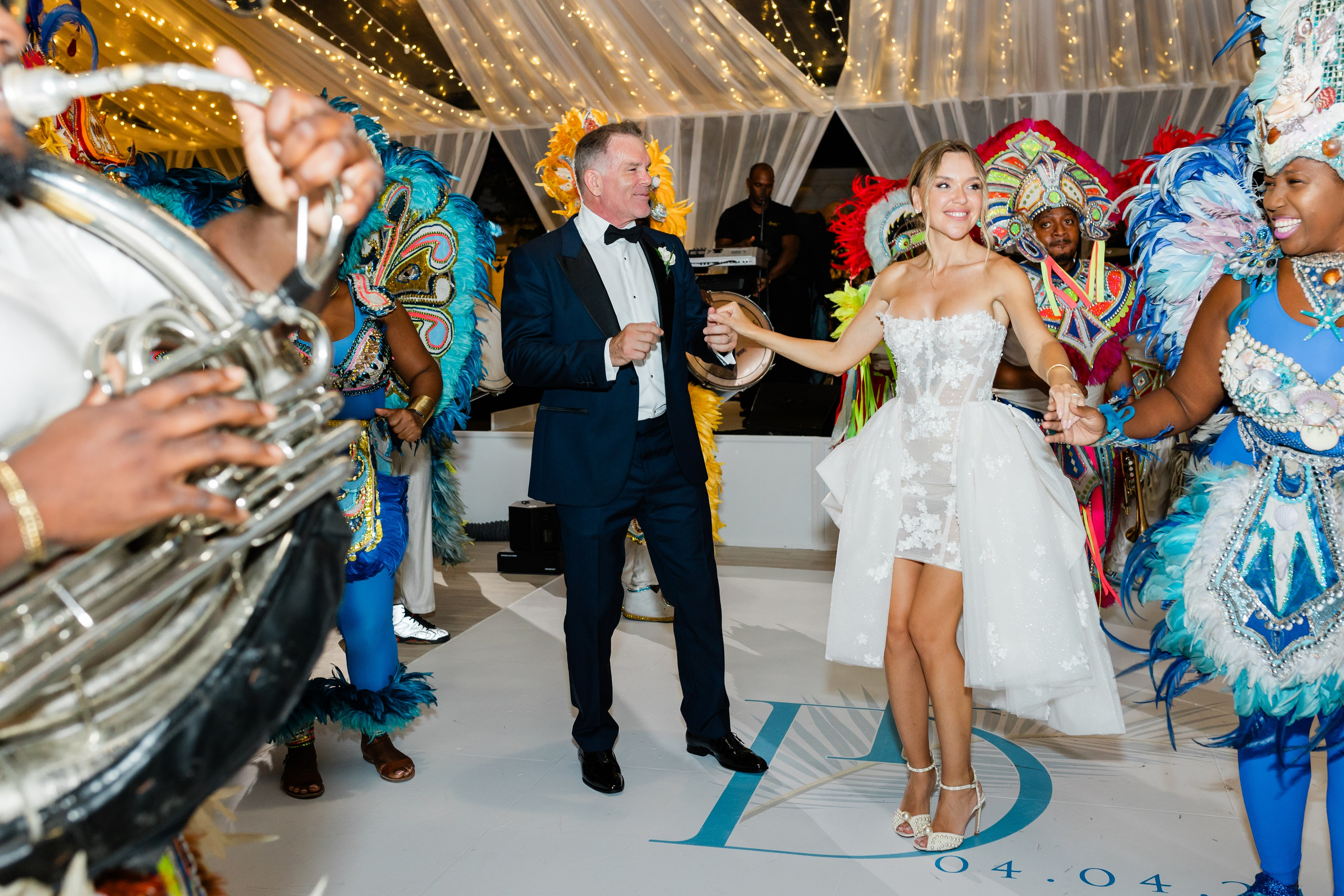 Diana and Filippe Bahamas Wedding. Family and Event photographer in Homestead and Miami areas of Florida