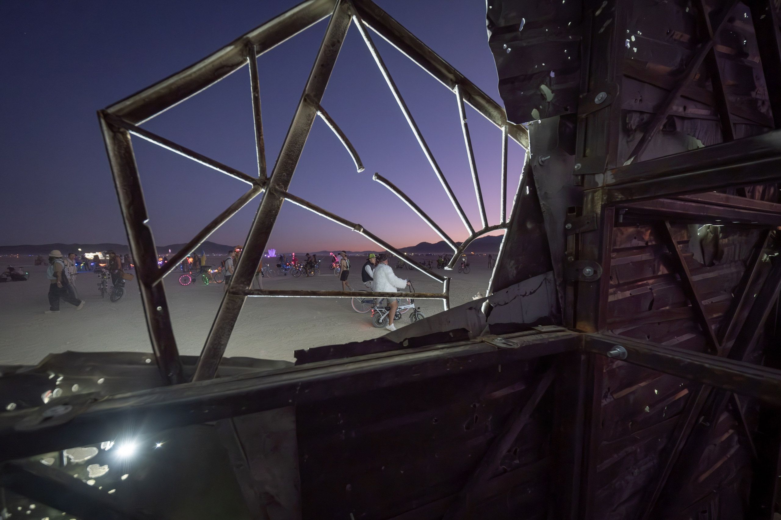 BURNING MAN 2024. Reportage concert portrait photography in the San Francisco Bay Area