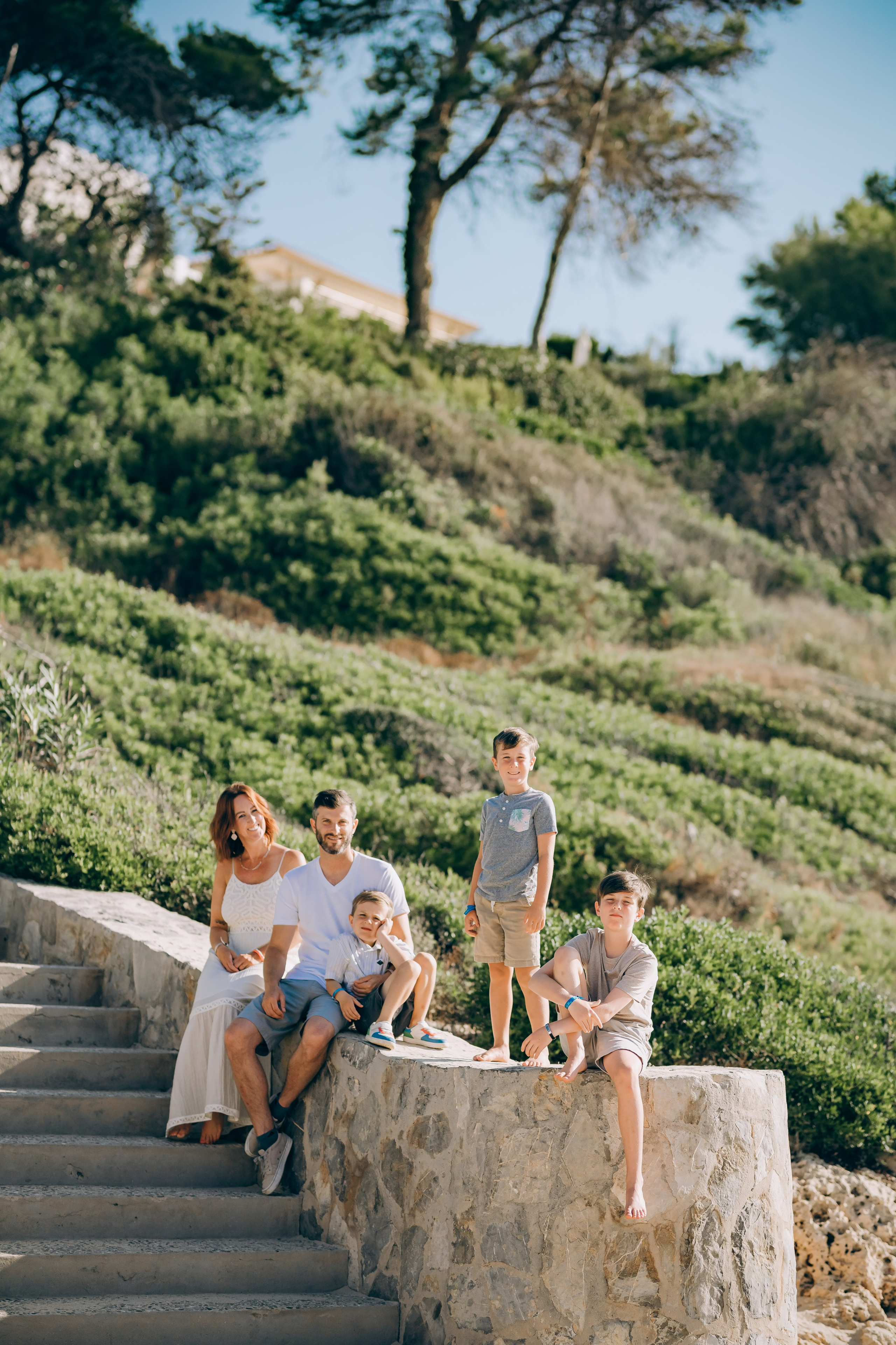 Big family. Фотограф Пальма де Майорка