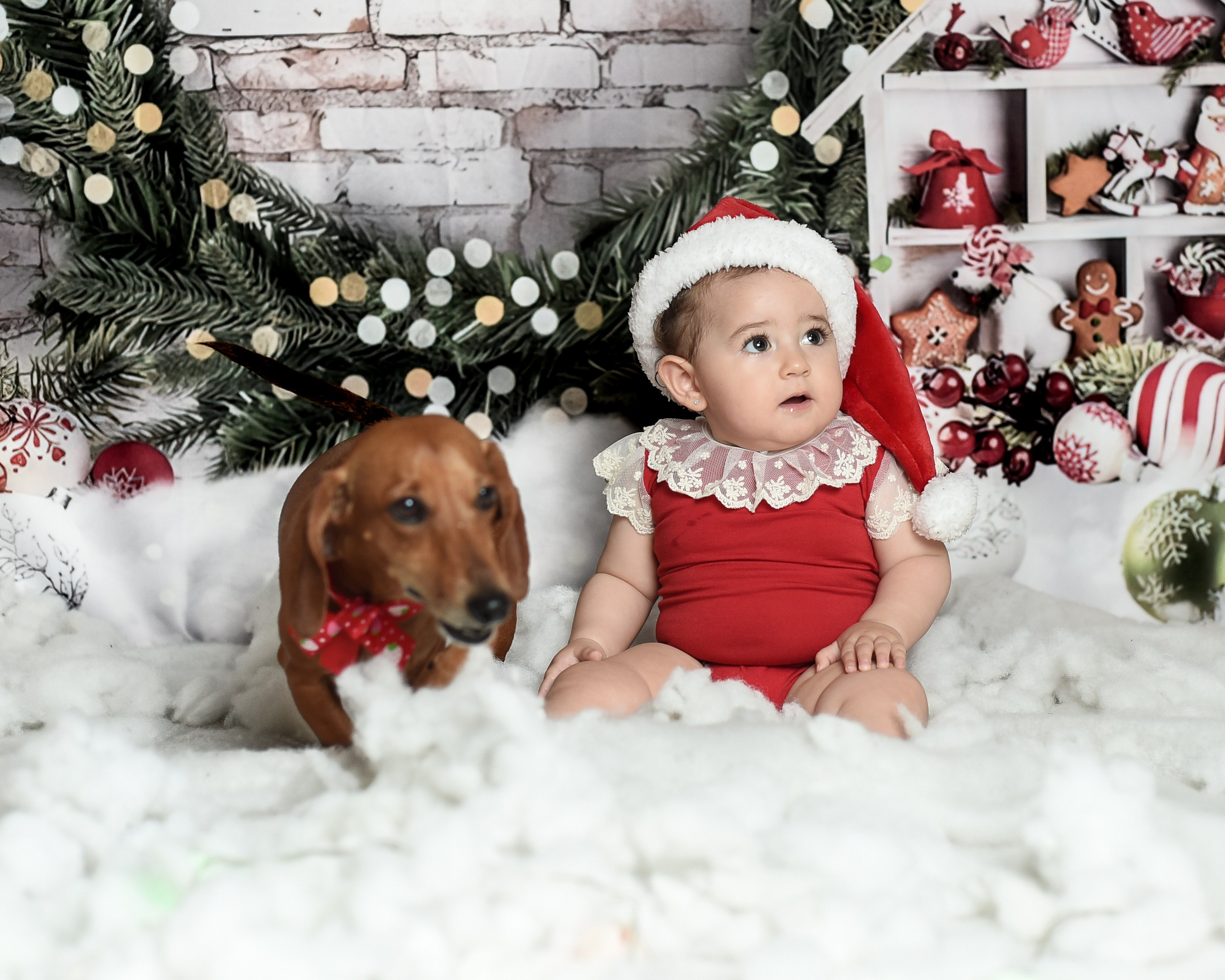 Sesión 1er año de Rebeca. Temática: Frutillita + Mini Sesión Navideña. Fotografo de casamiento en misiones y fotógrafo de familia  Posadas