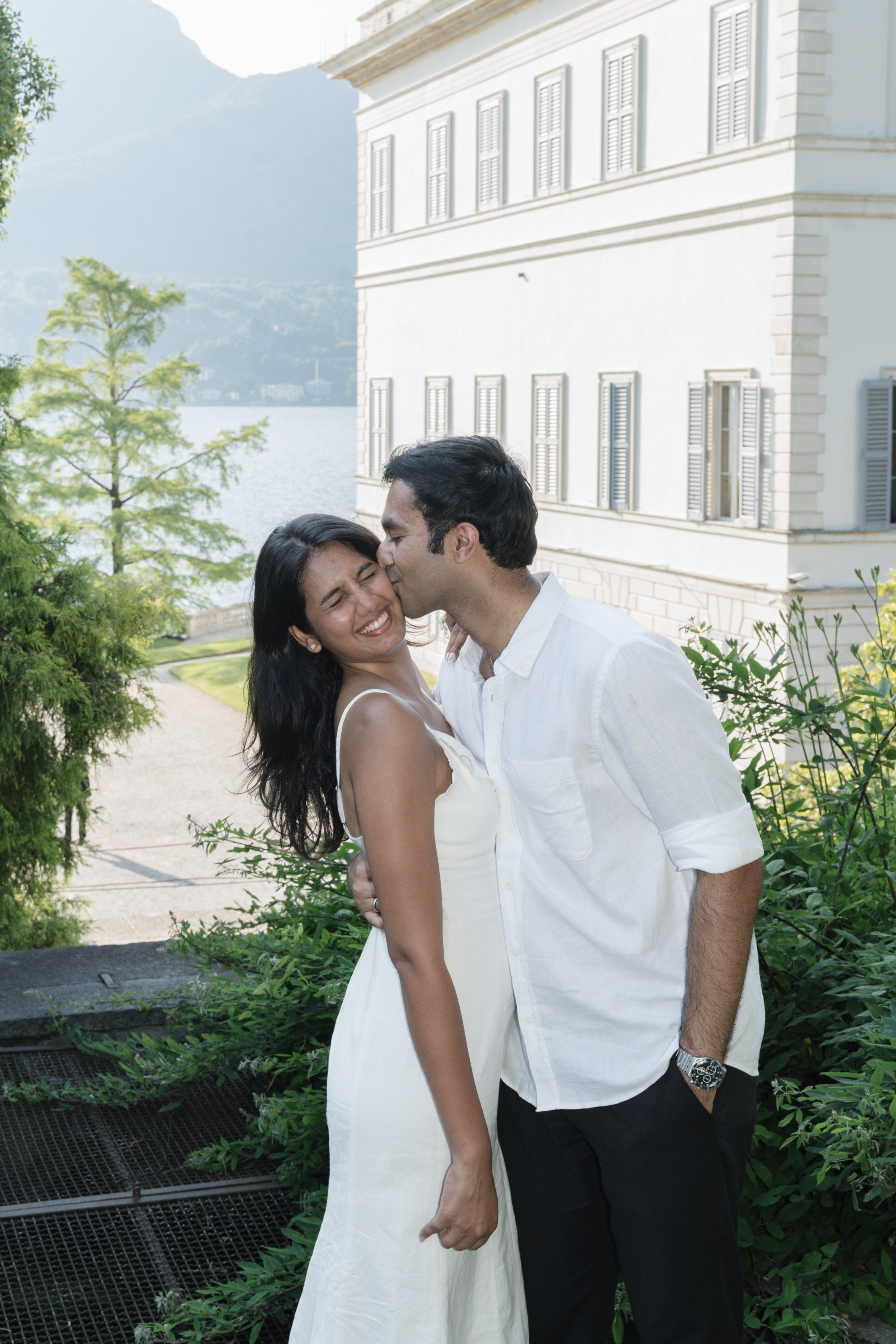 Secret Proposal at Villa Melzi, Lake Como. Lake Como Proposal Photographer | Surprise Proposals & Engagements