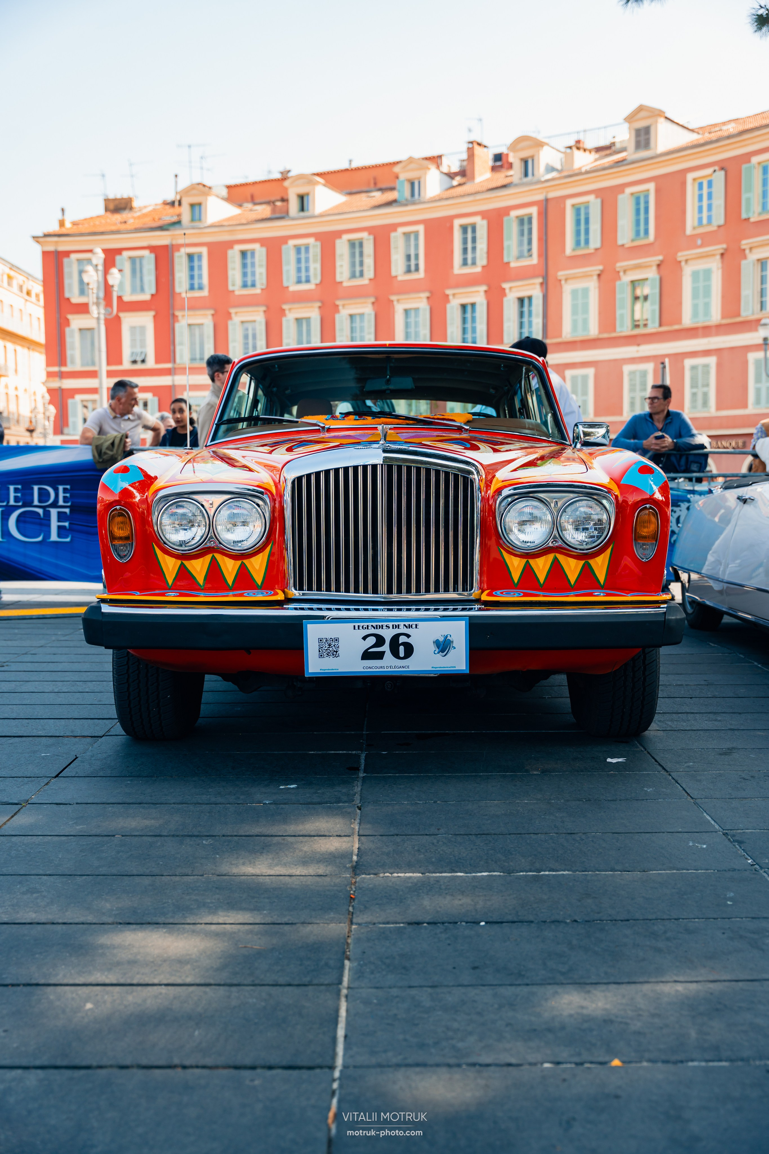 Legends de Nice. Photographe de voitures à Paris — Vitalii Motruk