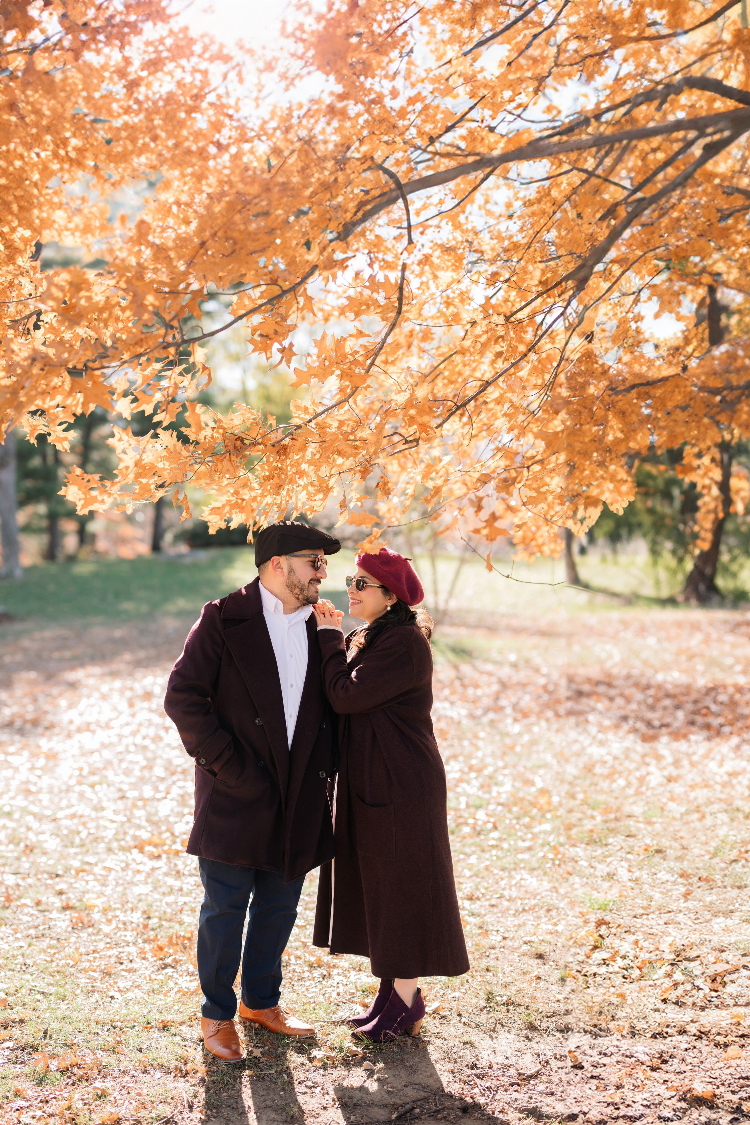 Marina and Mina | Central Park Engagement Session