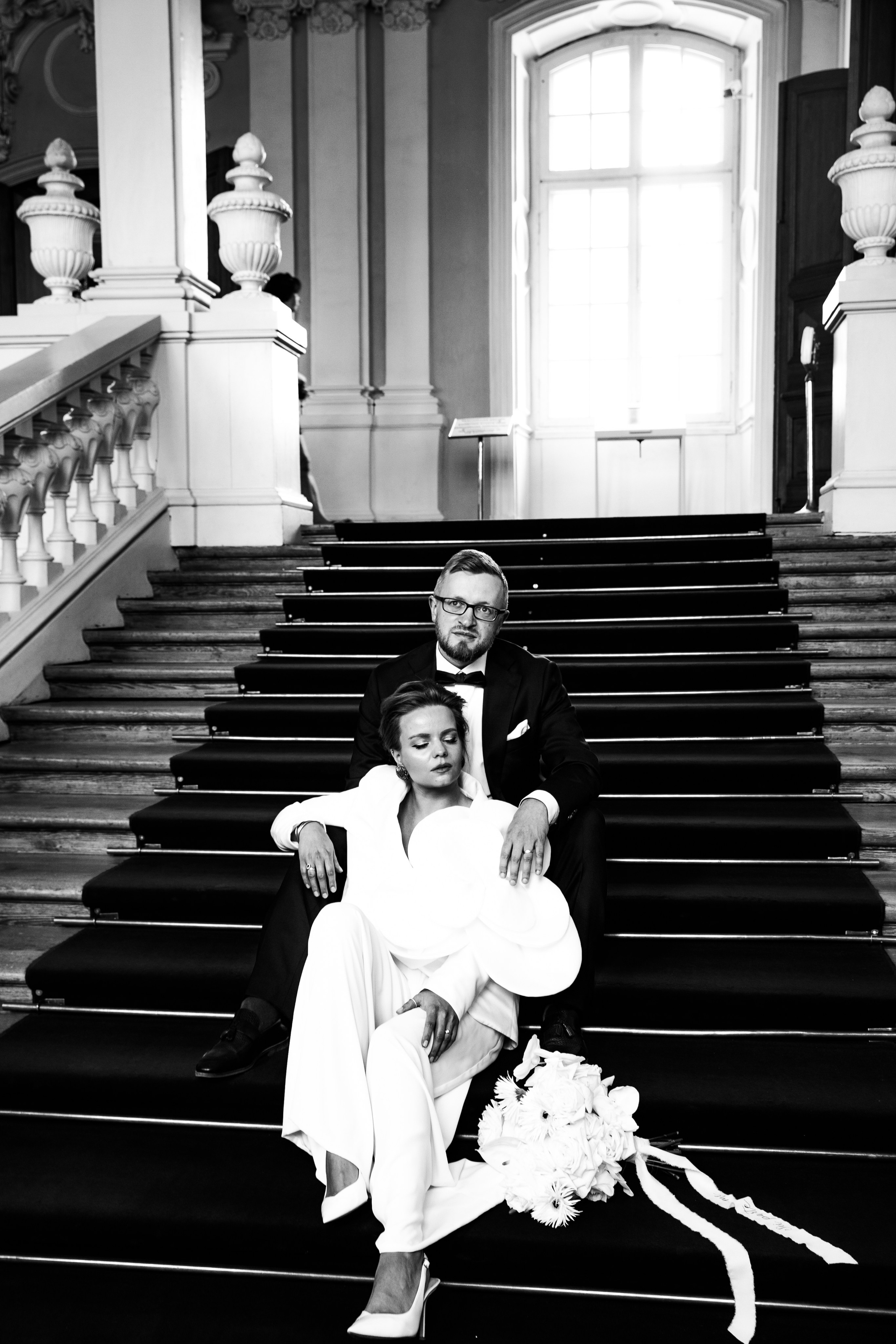 kāzu fotosesija Rundāles pils