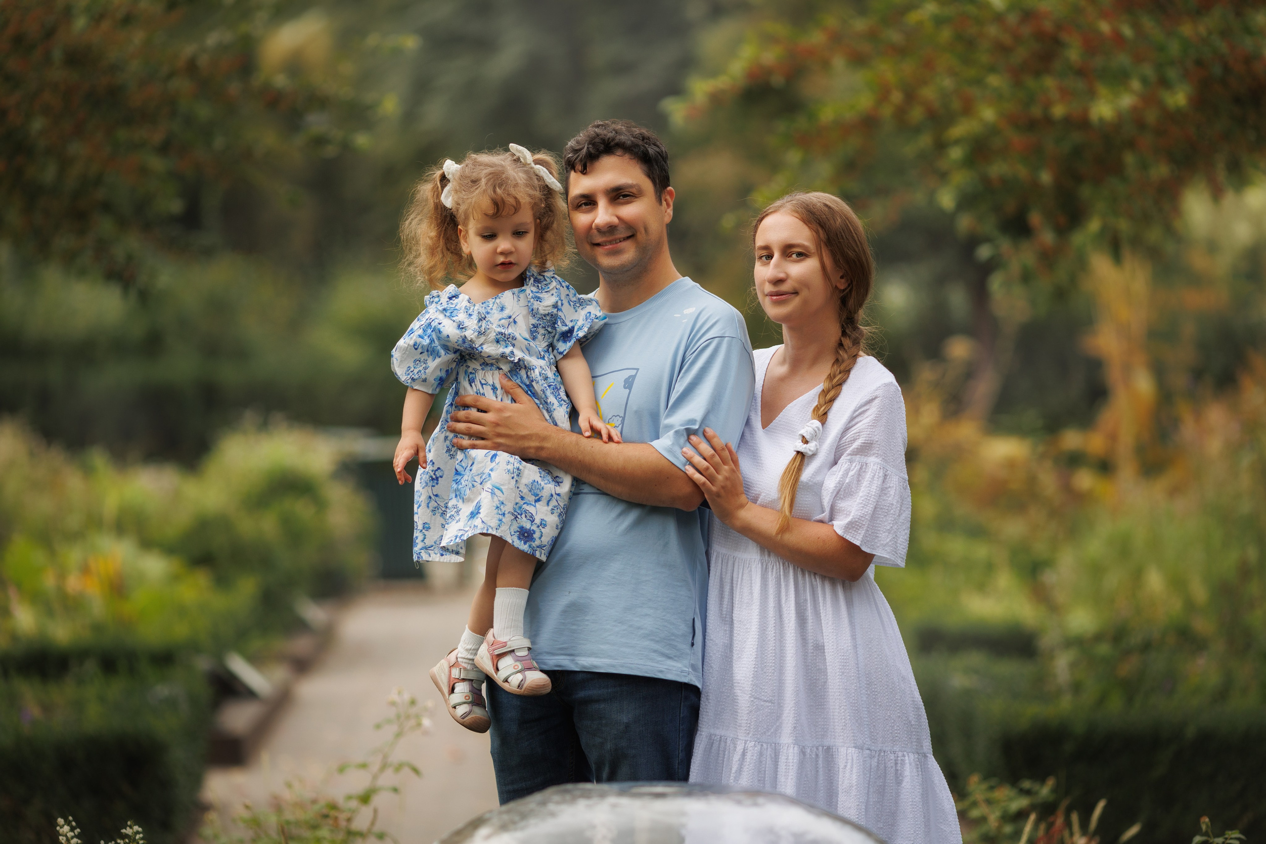 Прогулка в Бернардинском саду. Семейный и детский фотограф в Вильнюсе Светлана Наумова