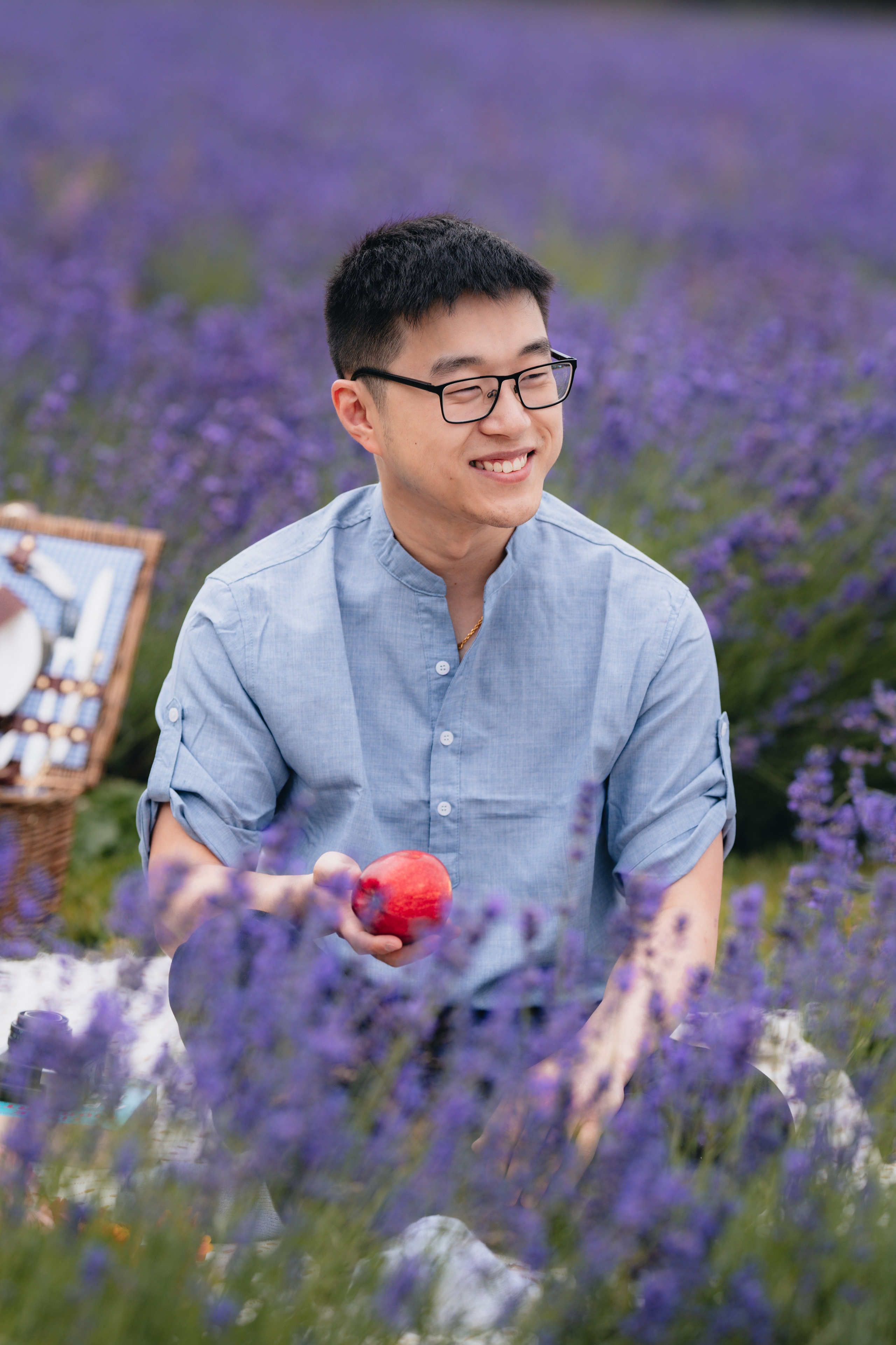 A & M Lavender farm. Tania Gandrabur, photographer in West Midlands, England