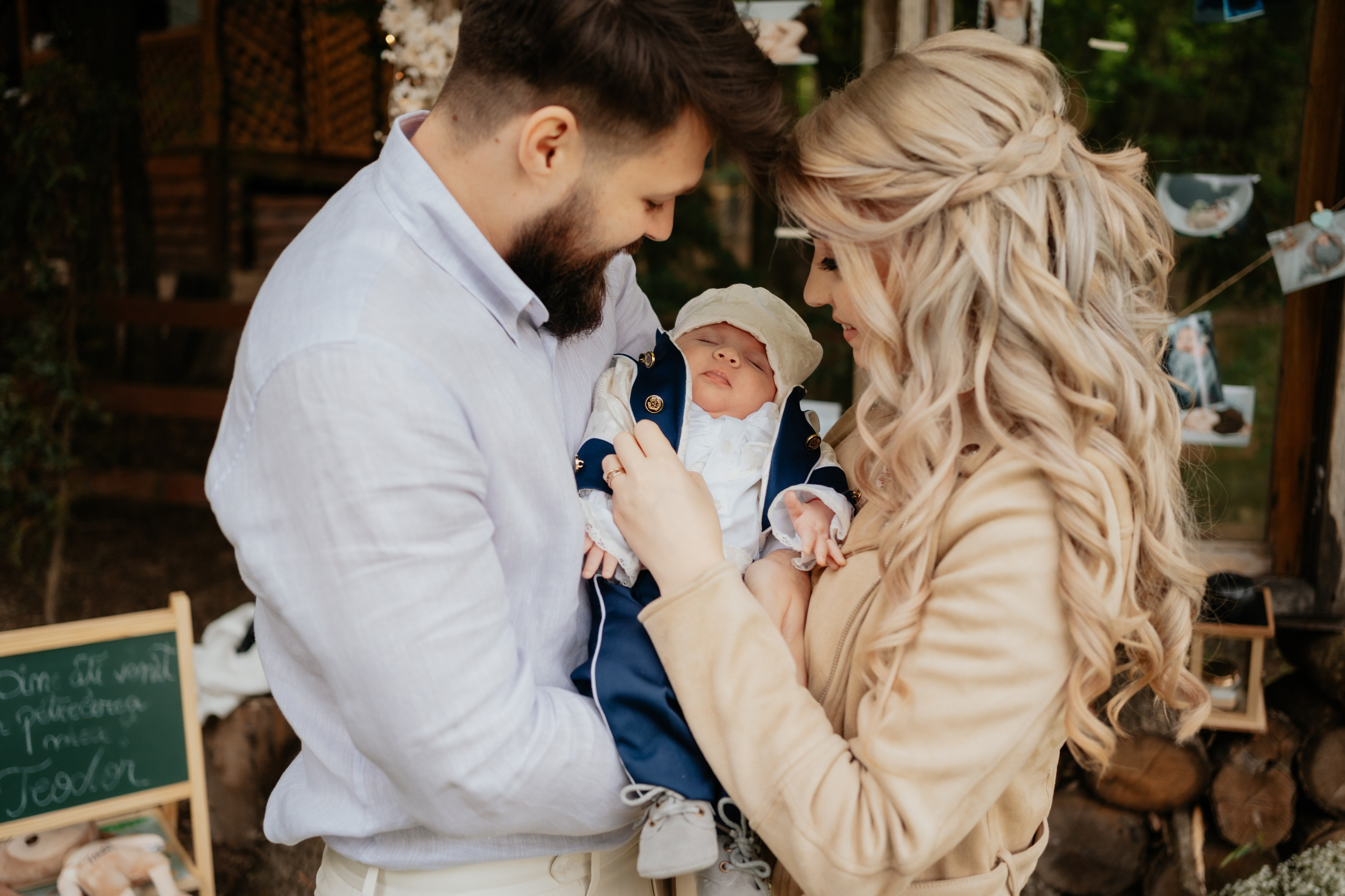 Teodor’s Baptism. Fotograf Nunta Iasi - Hearts & Pictures