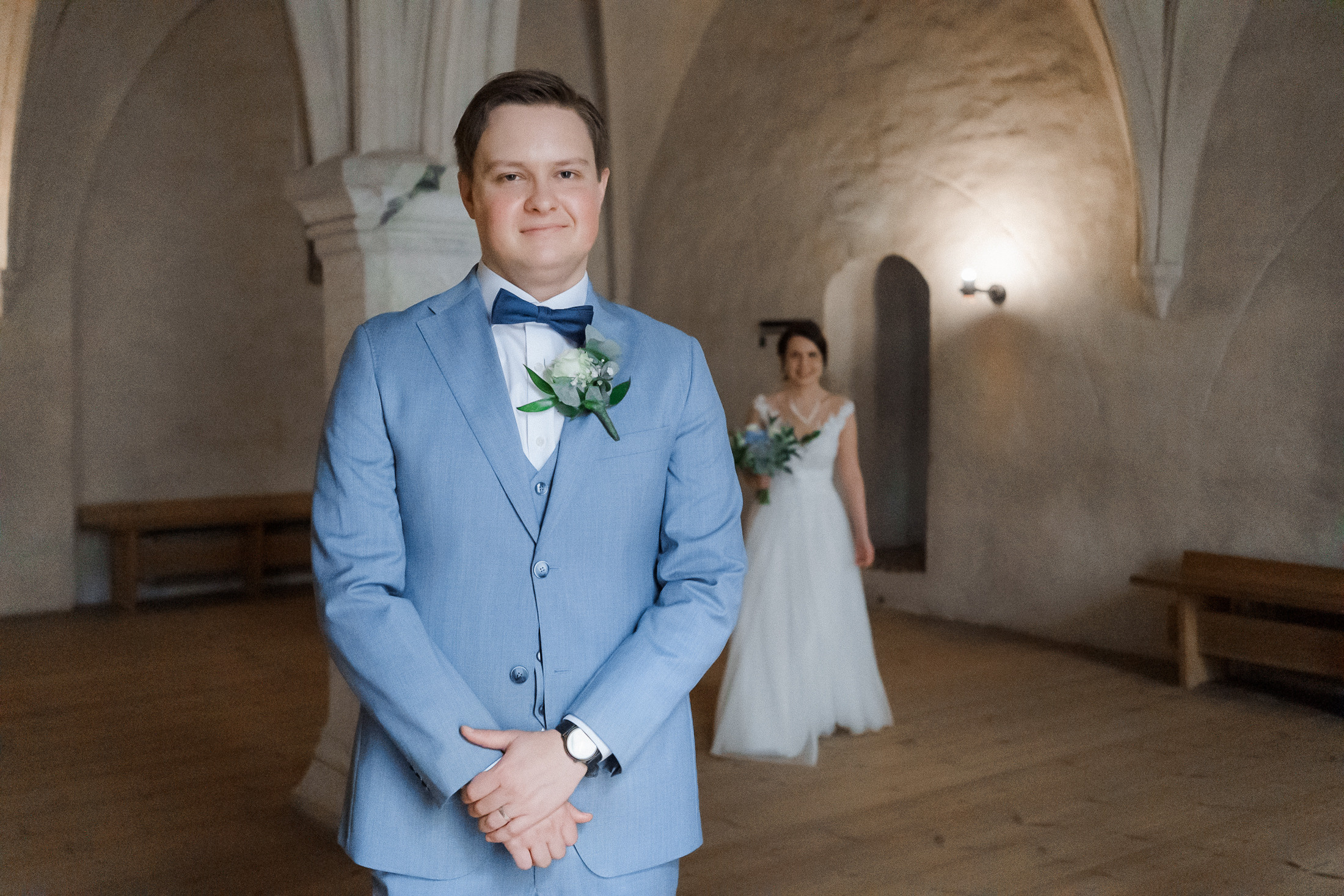 Salla&Antti, hääkuvaus Martin kirkko ja Juhlakartano Kappelinranta