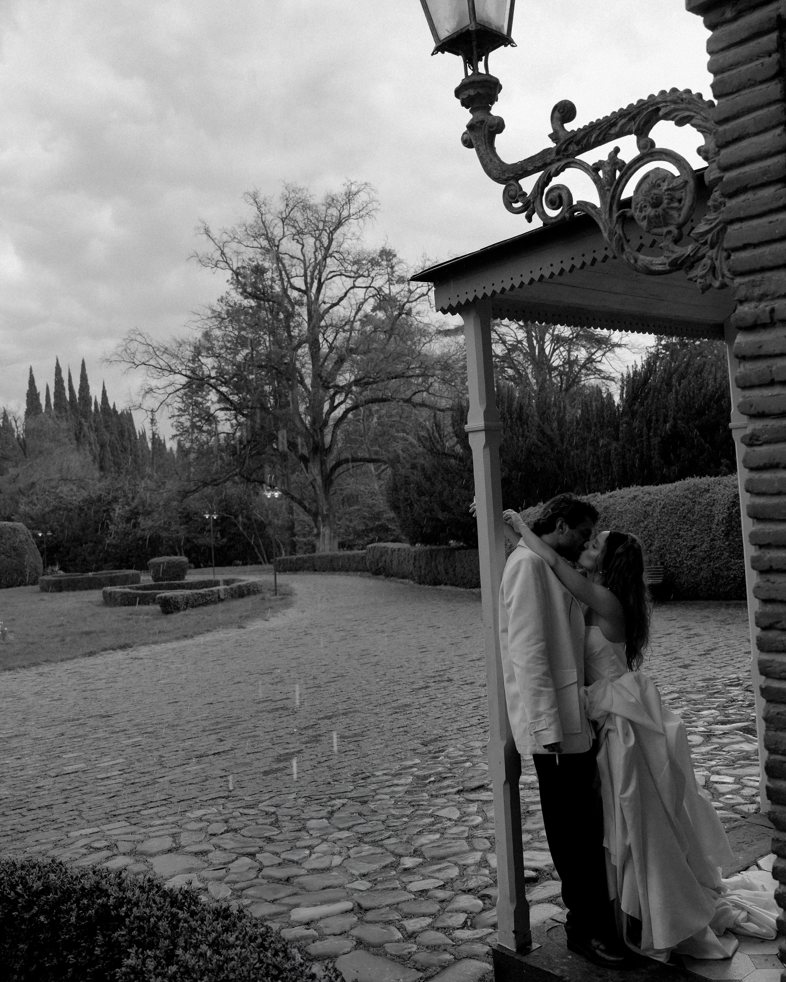 Elegant wedding ceremony in Tsinandali, Kakheti, Georgia