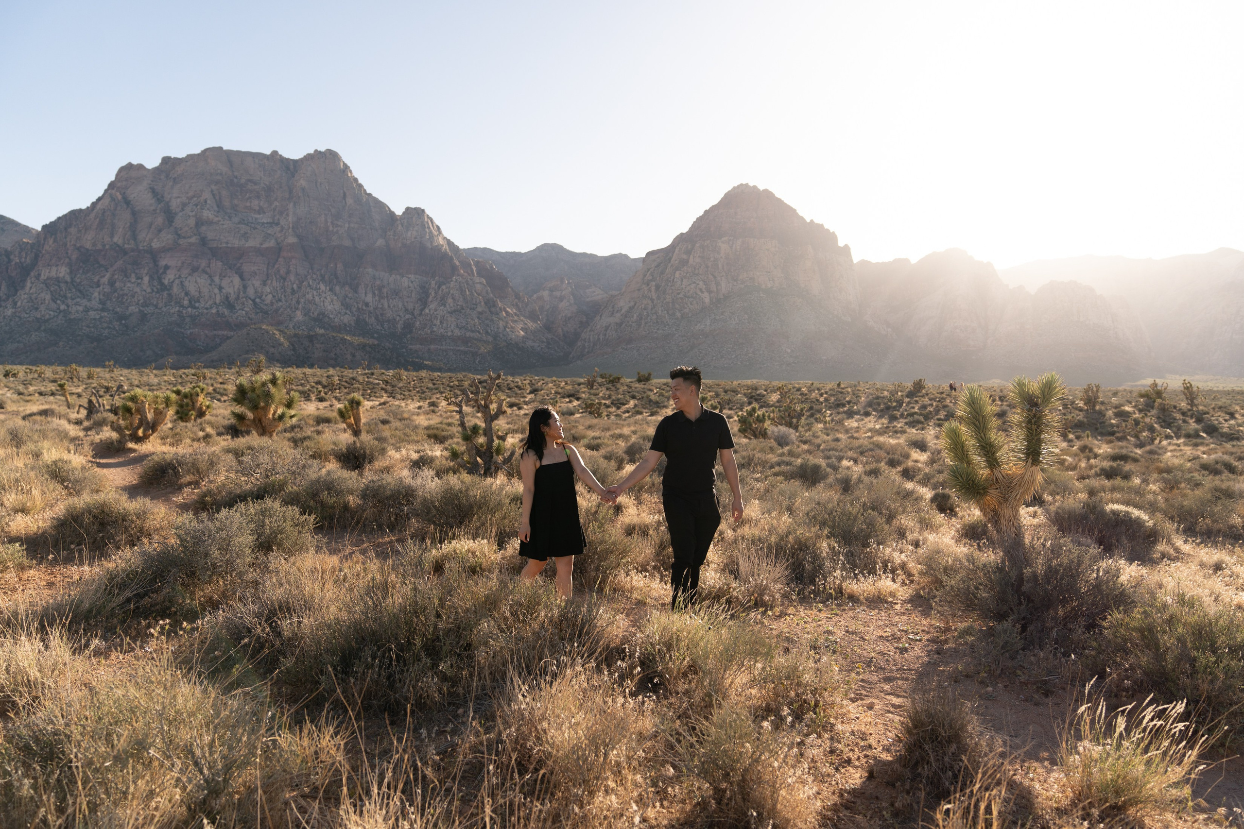 Brian&Christina. Marriage Proposal. Wedding & elopement photographer Viktoriya Kravtsov. Las Vegas