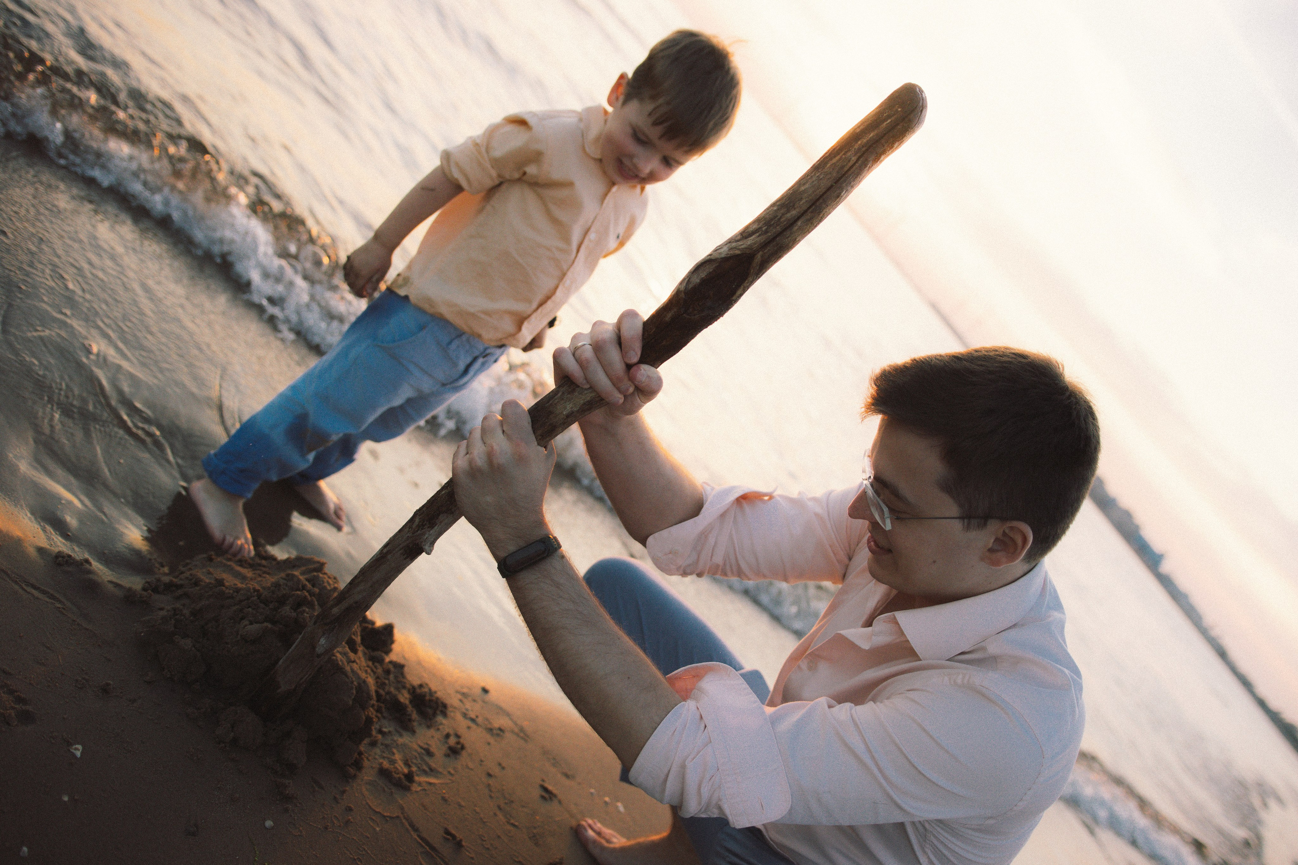 Warm evening in Falkenberg. Photographer in Gothenburg Aleksandra Stroganova